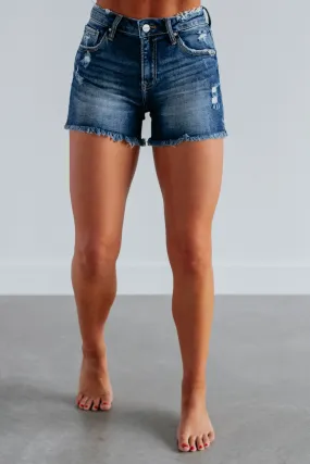Beck Risen Shorts - Dark Wash