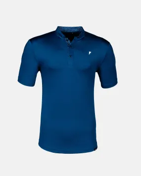 Big Blue Blade Collar Polo,Men Top
