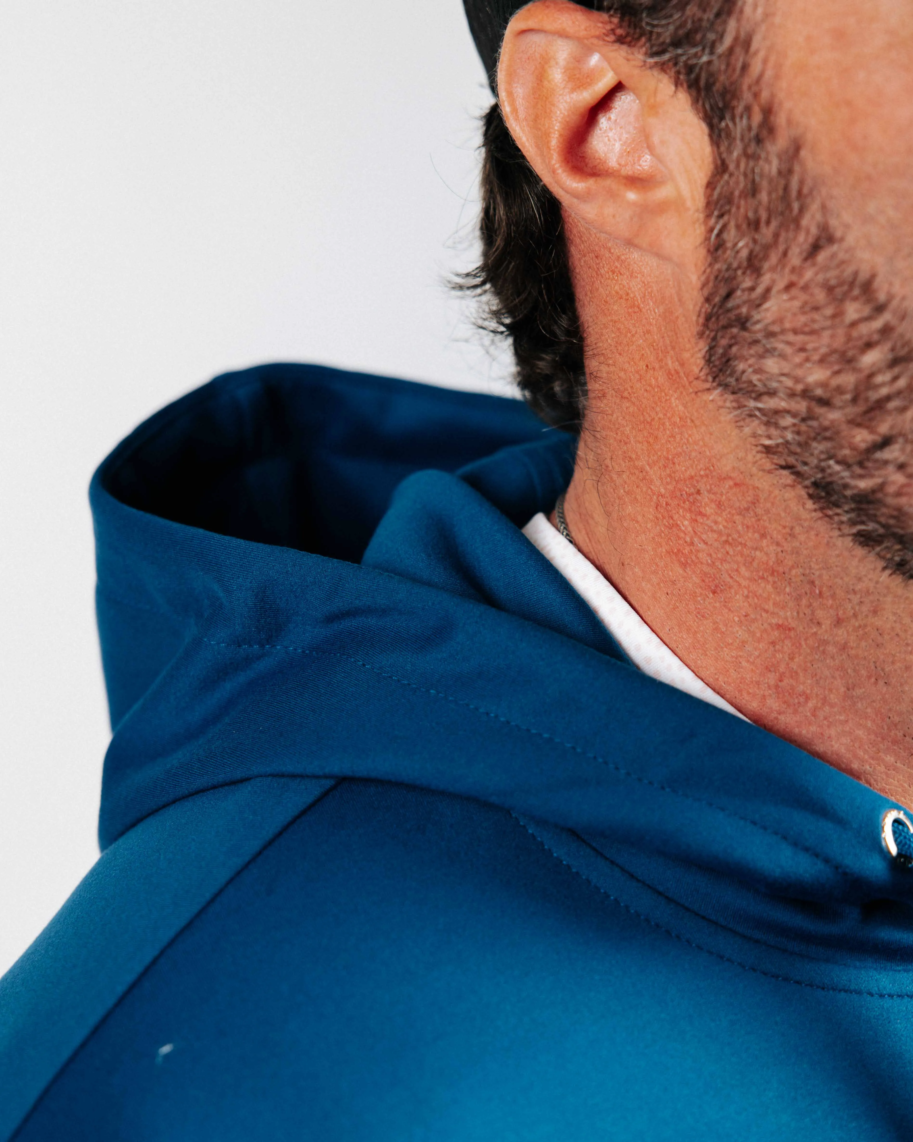 Big Blue Golf Hoodie,Men Top