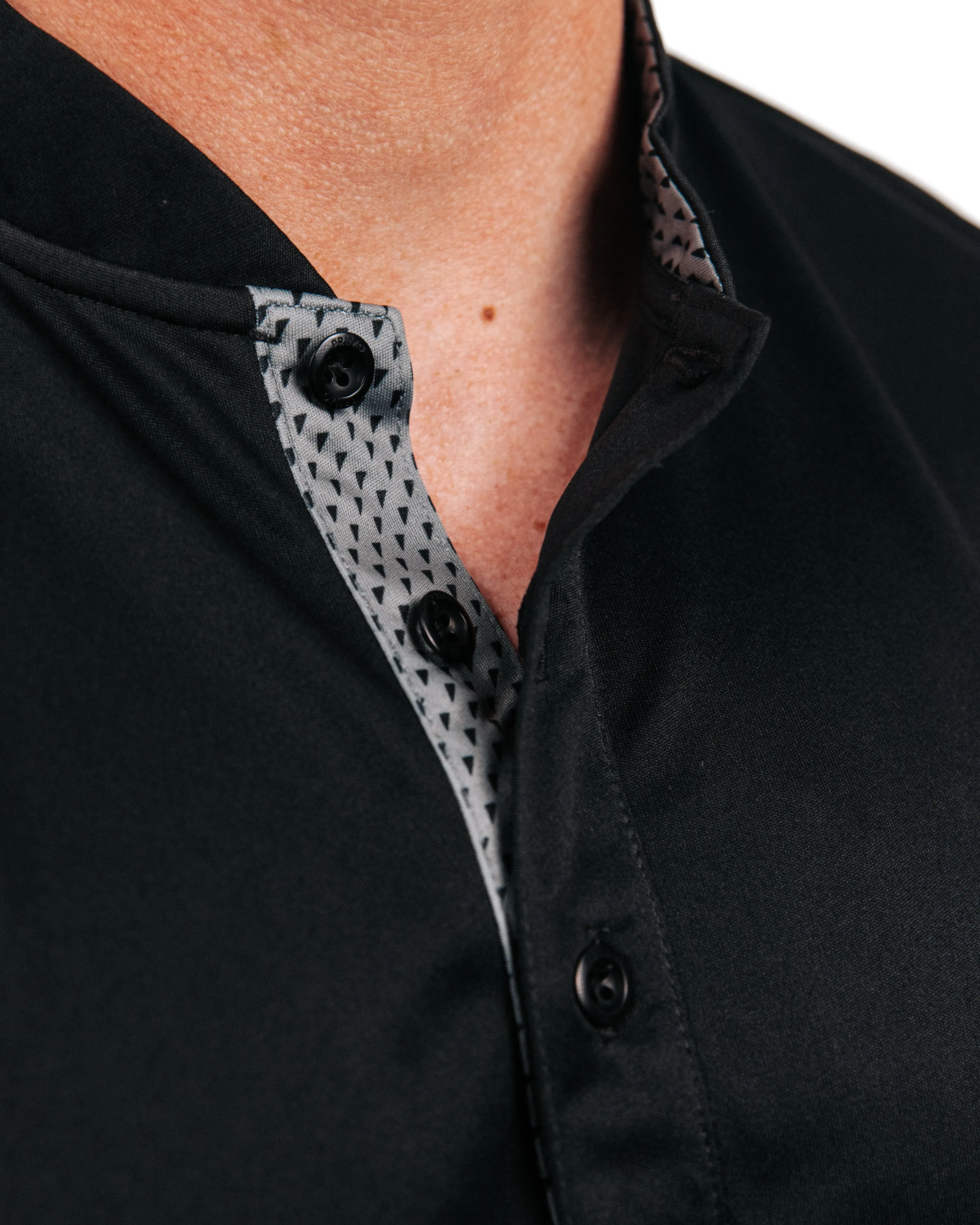 Black Blade Polo,Men Top