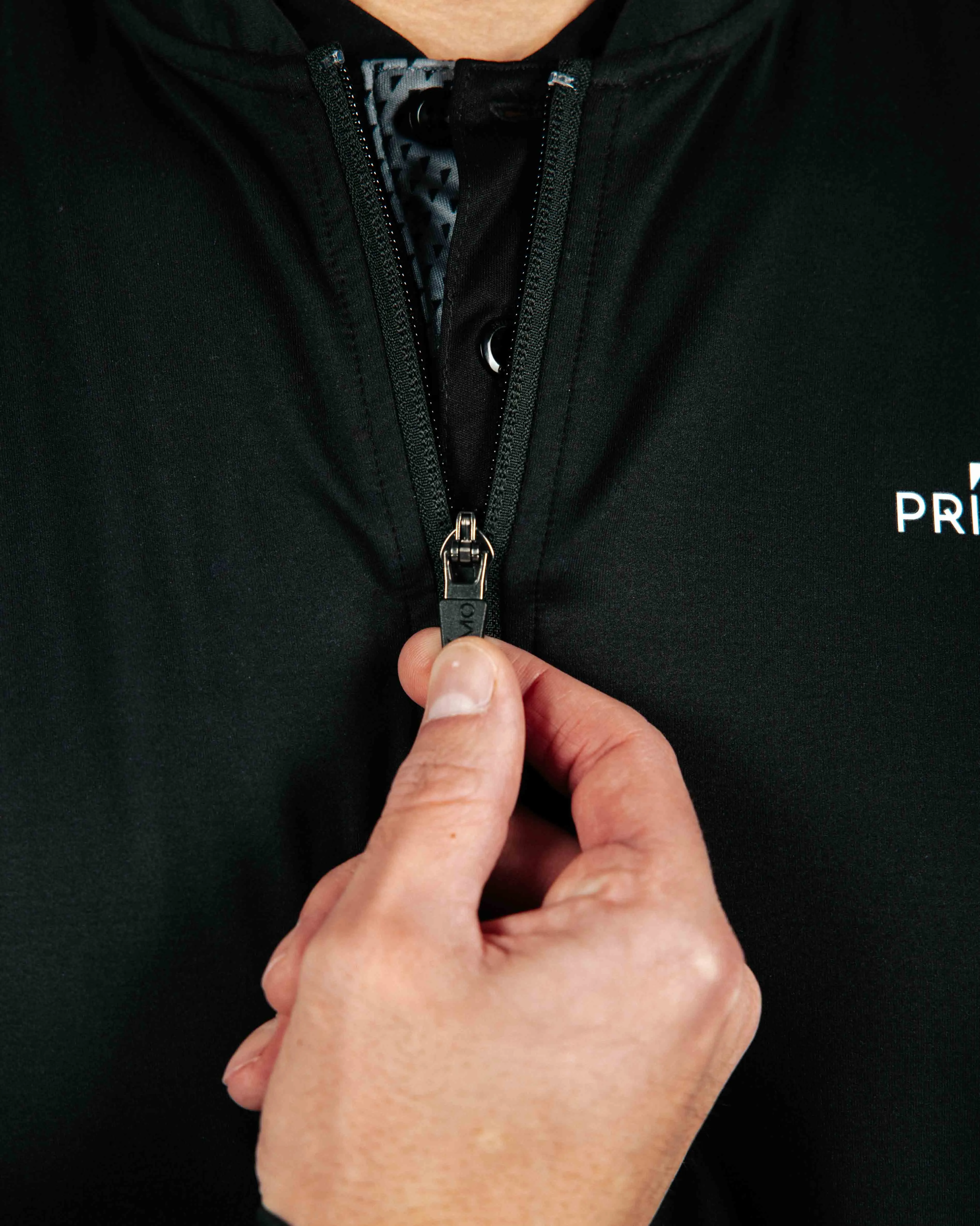 Black Blade Quarter Zip,Men Top