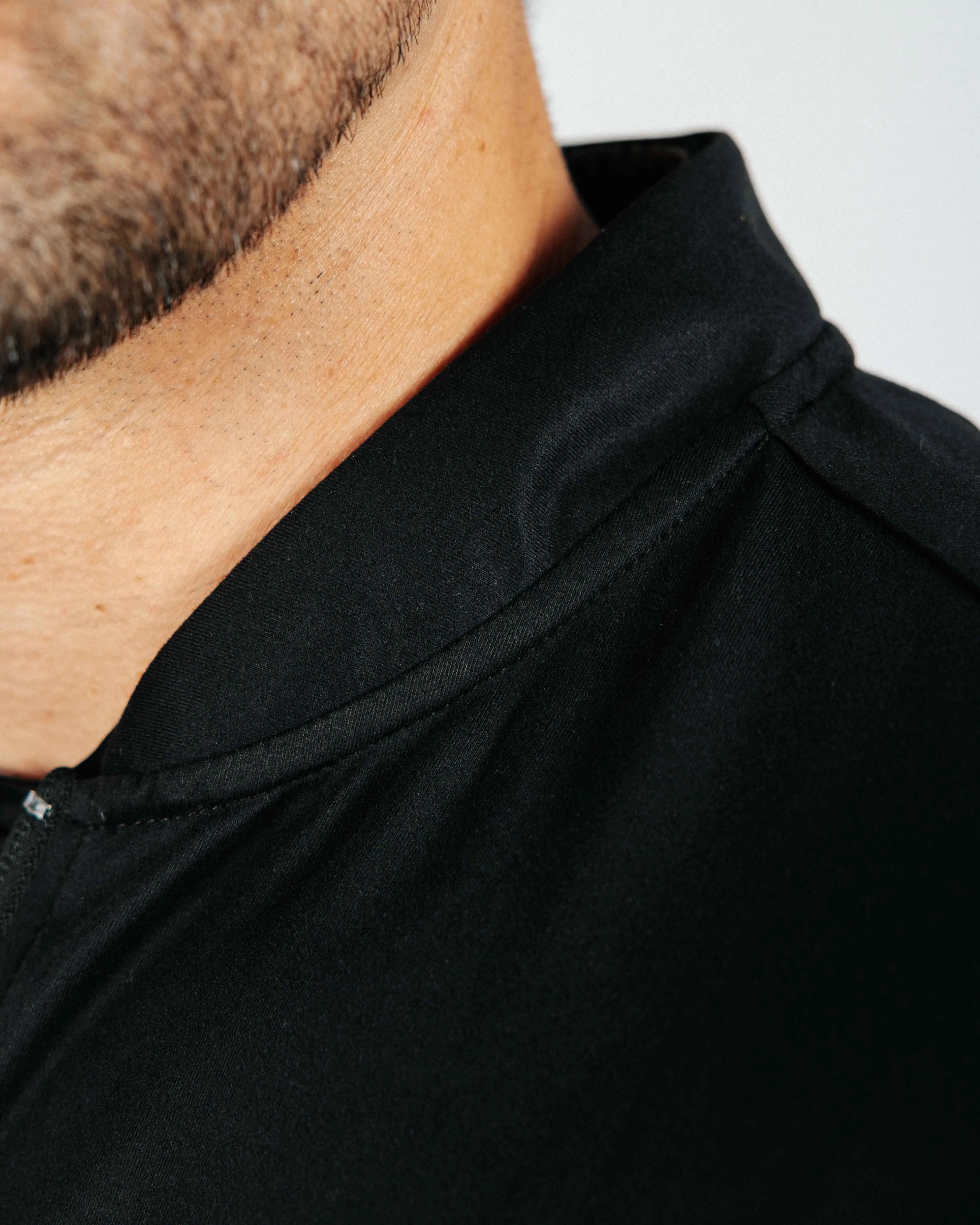 Black Blade Quarter Zip,Men Top