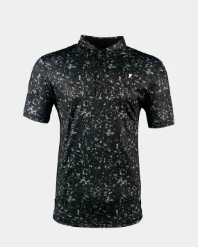 Black Camo Classic Polo,Men Top