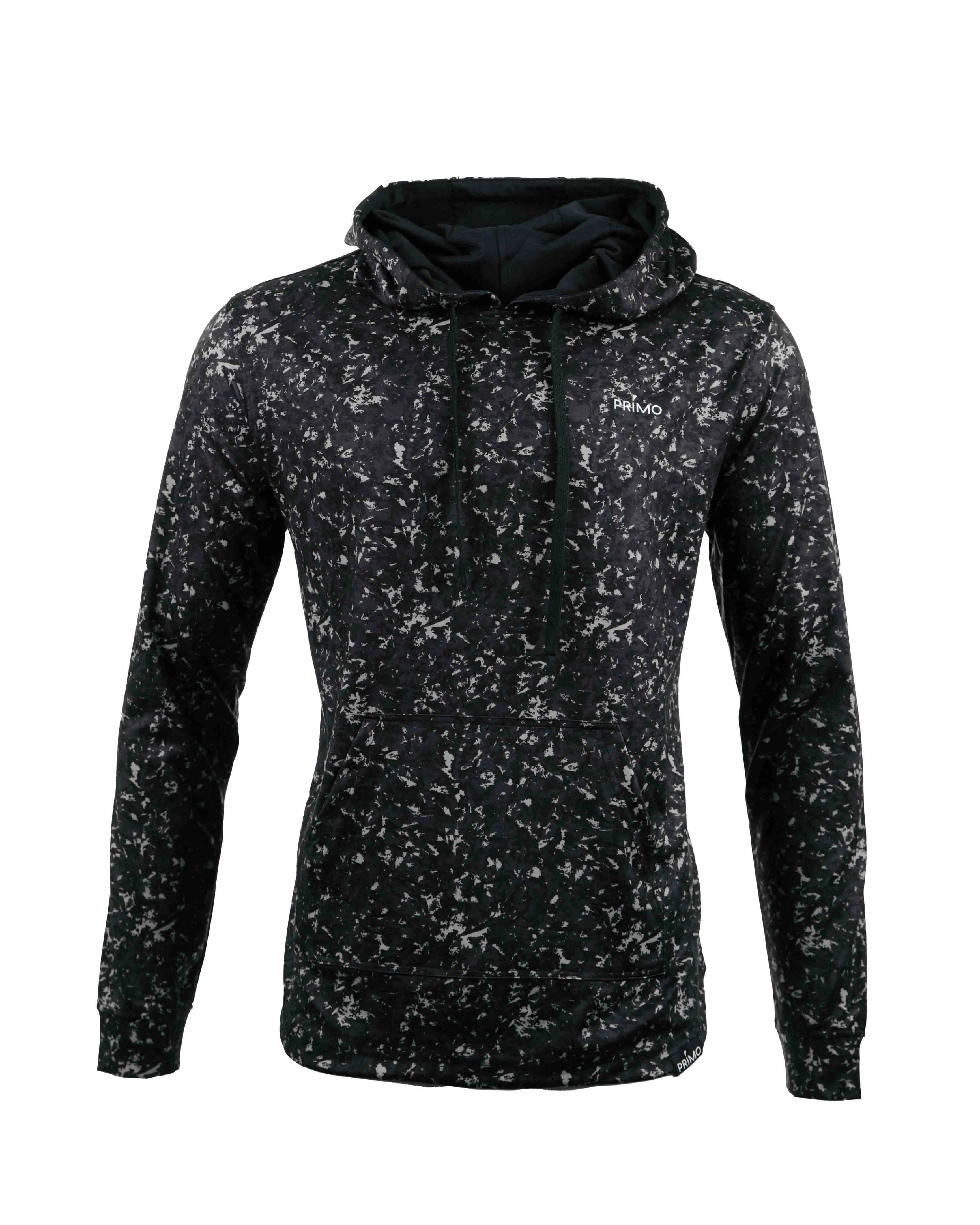 Black Camo Golf Hoodie,Men Top