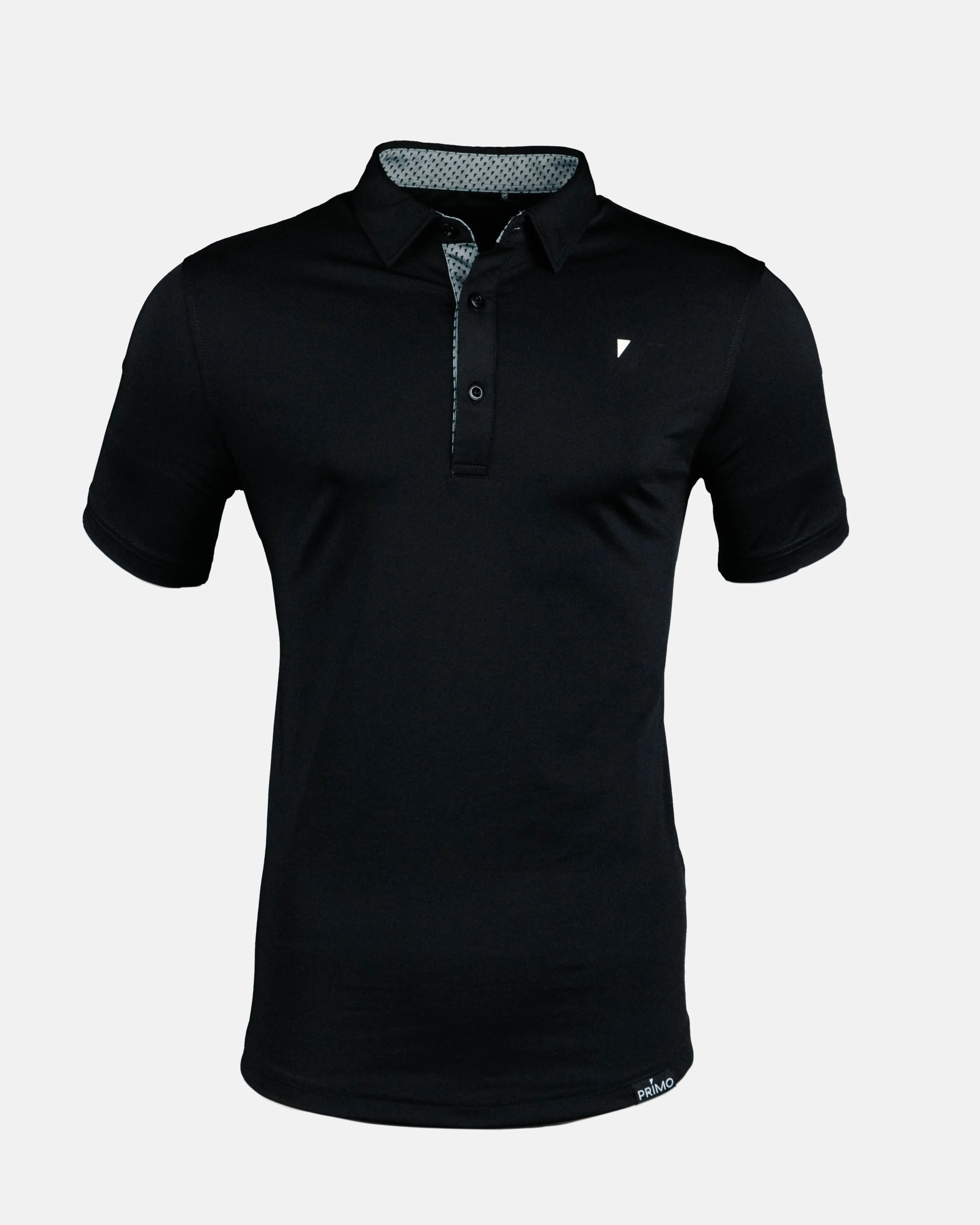 Black Classic Polo,Men Top