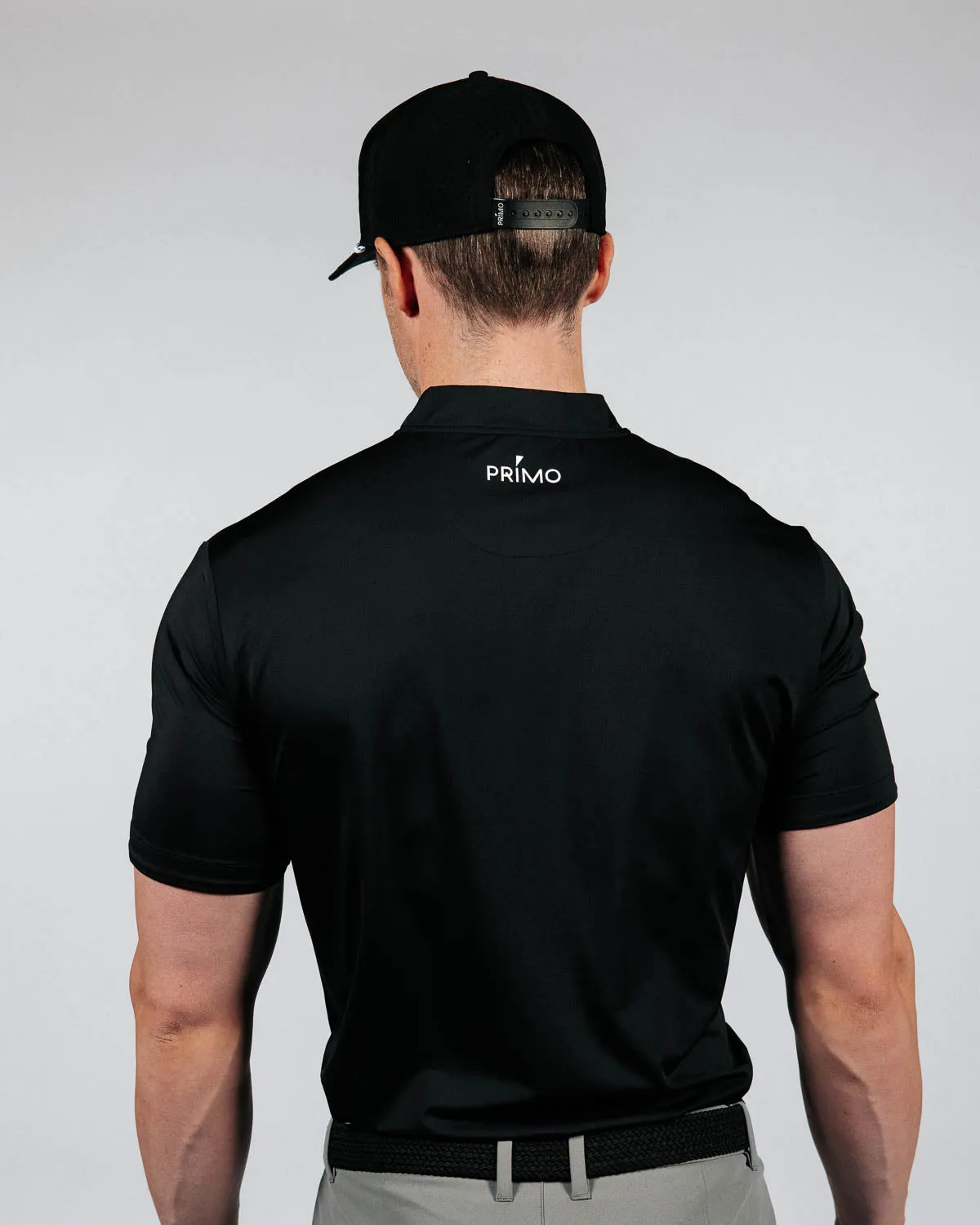 Black Ice Blade Polo,Men Top