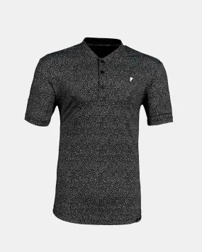 Black Pebble Blade Polo,Men Top