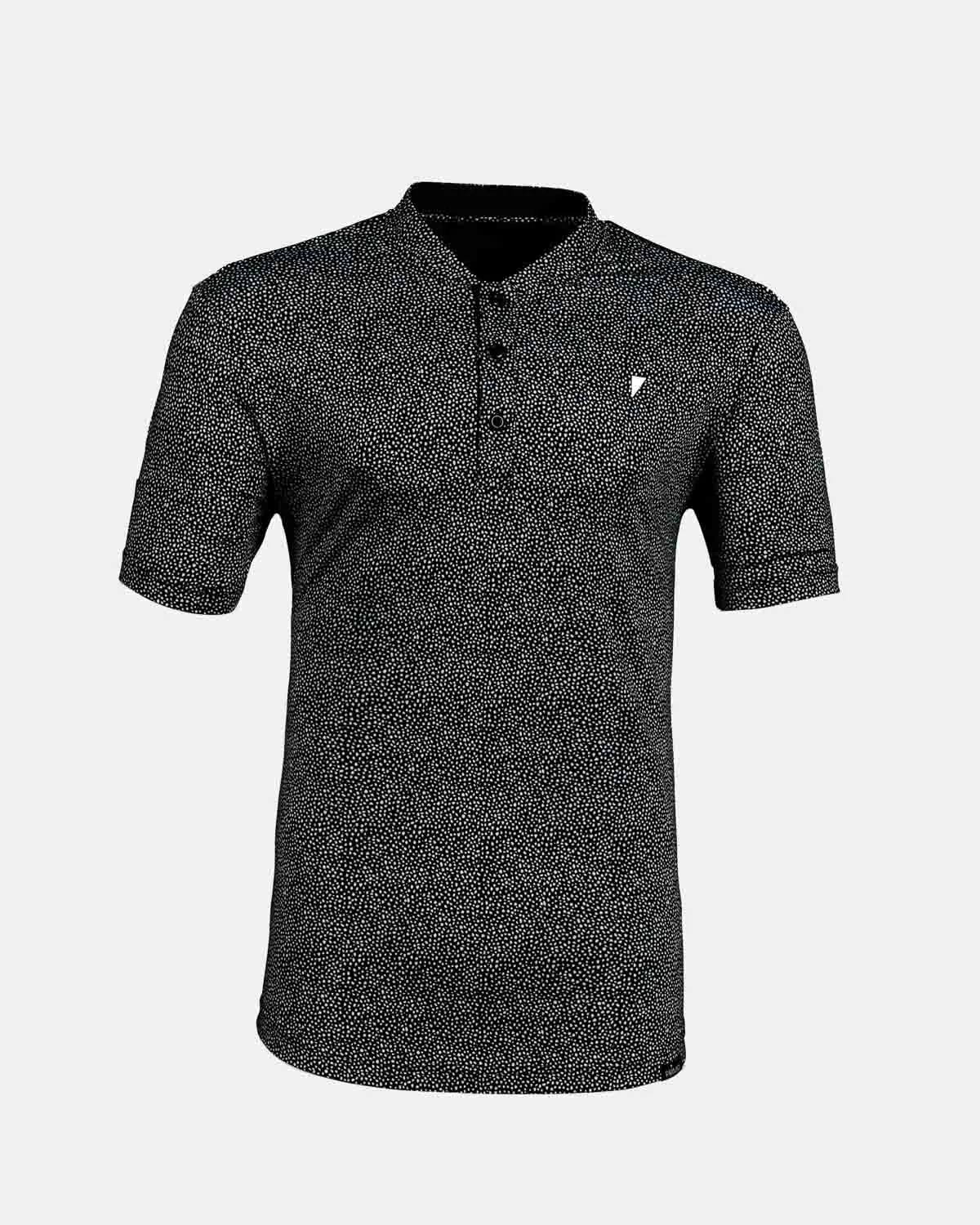 Black Pebble Blade Polo,Men Top