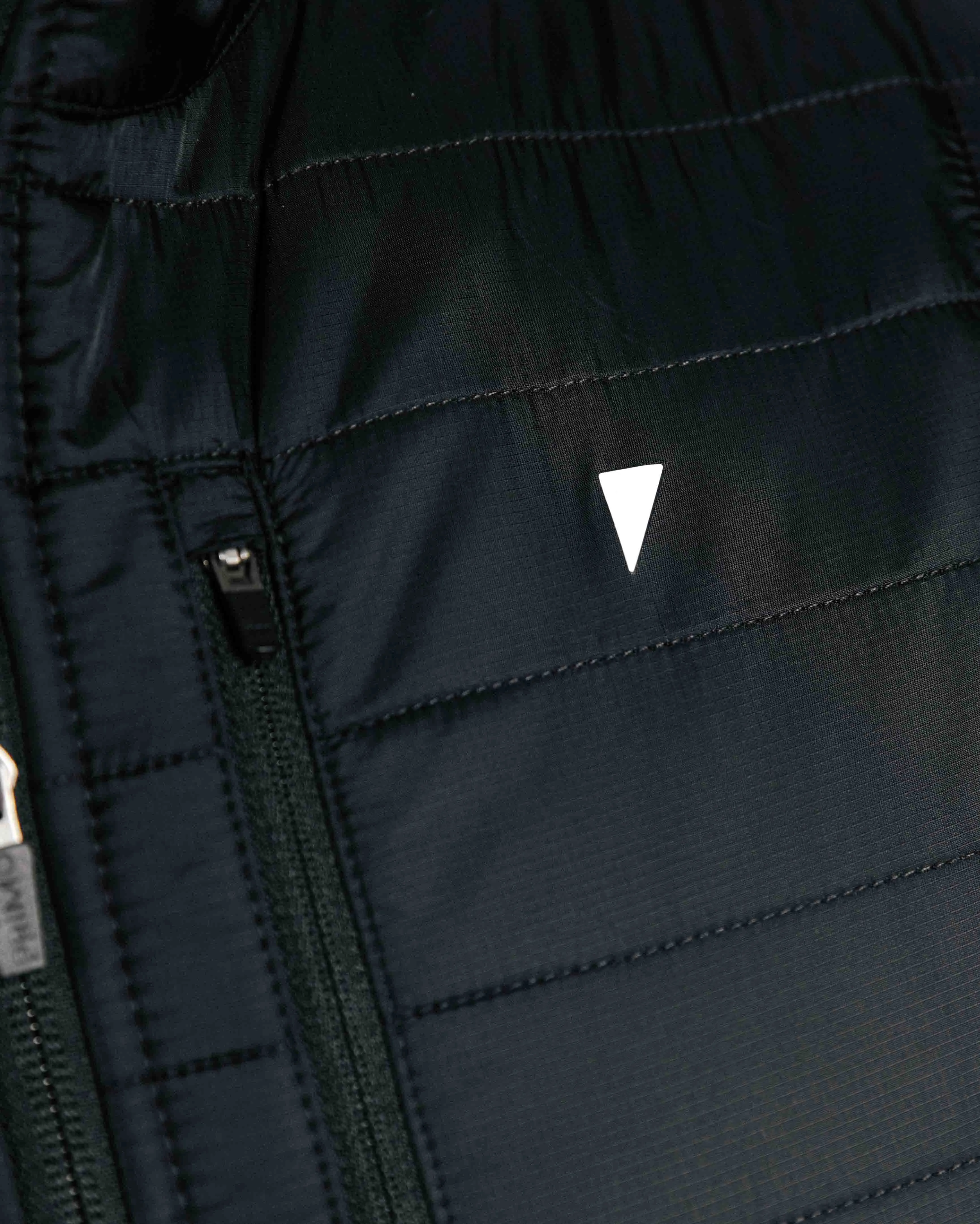 Black Puff Vest,Men Top