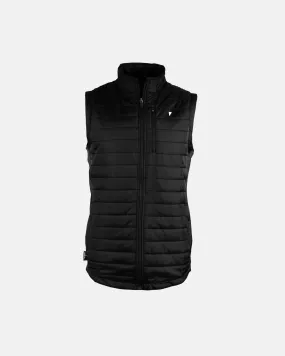 Black Puff Vest,Men Top
