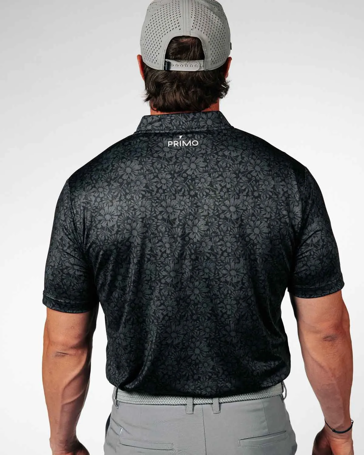 Black Sunflower Blade Polo,Men Top