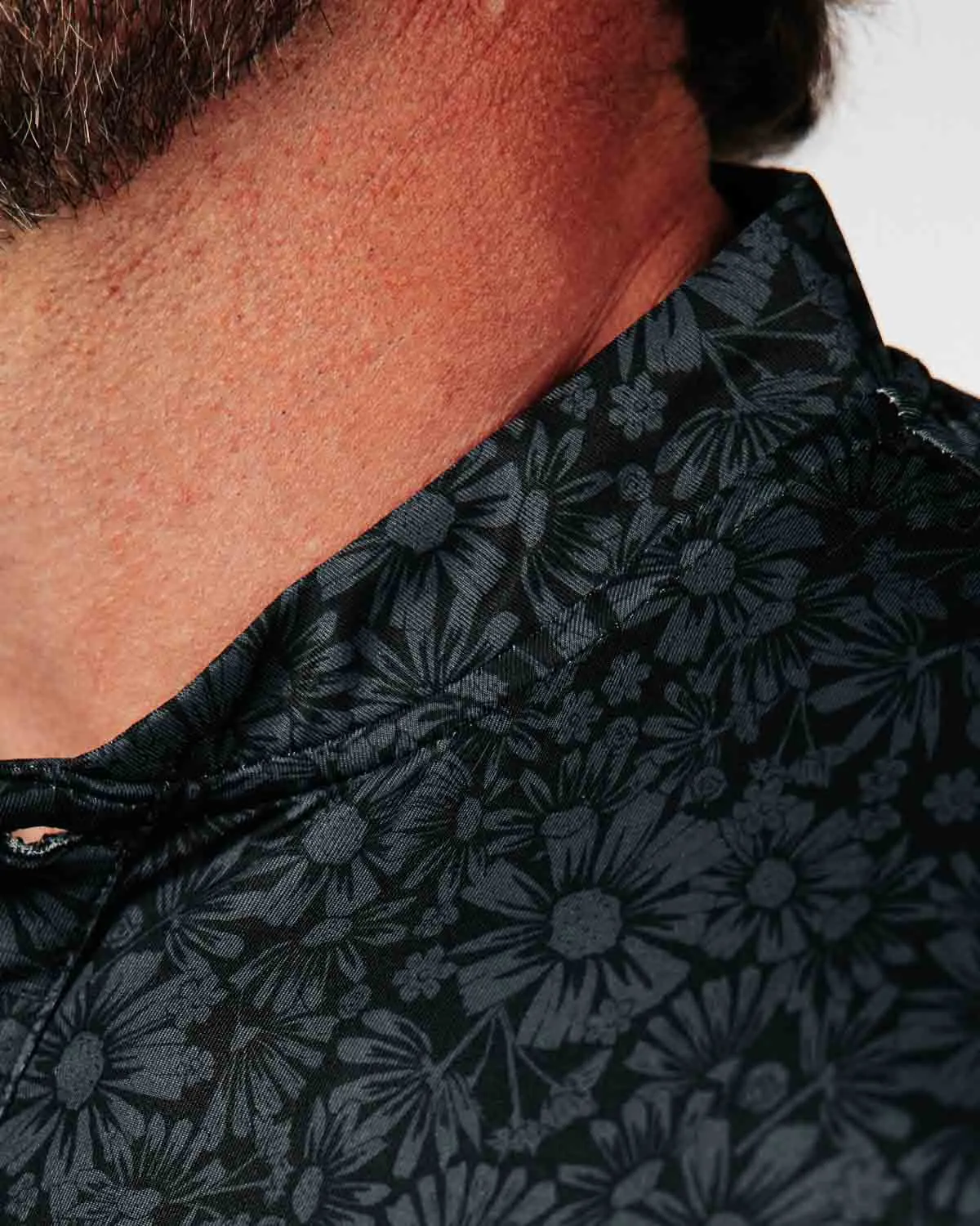 Black Sunflower Blade Polo,Men Top