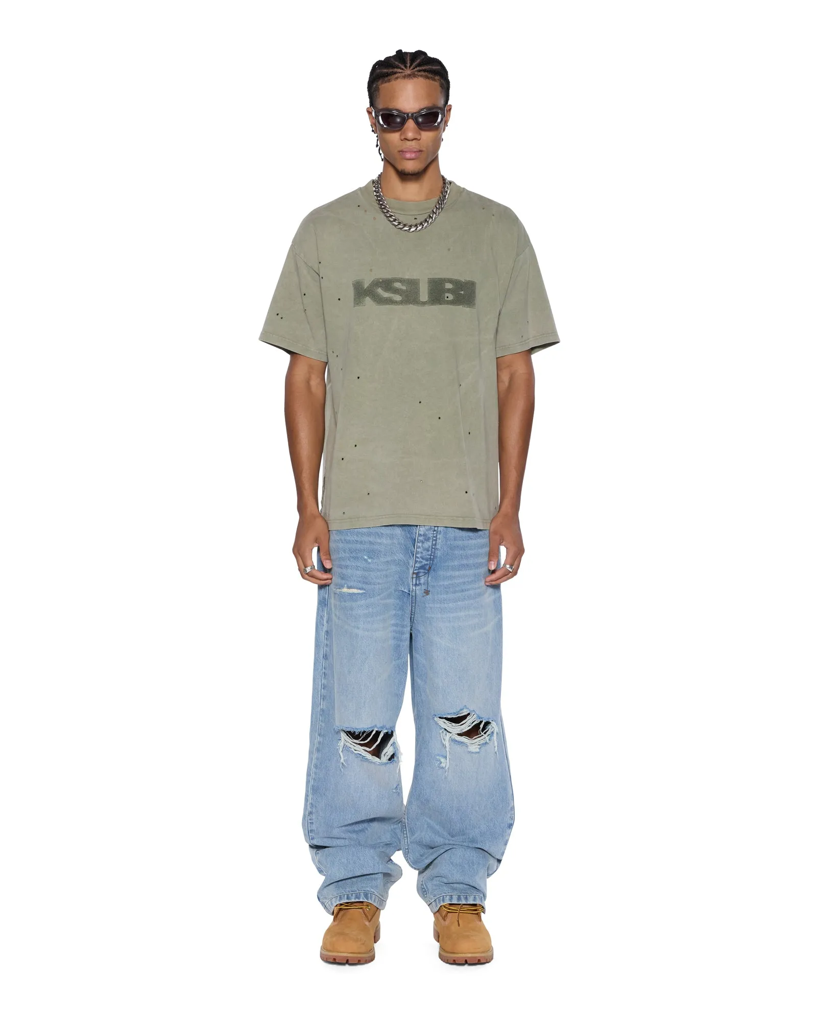 BLASTED EKCESS SS TEE OUTBACK