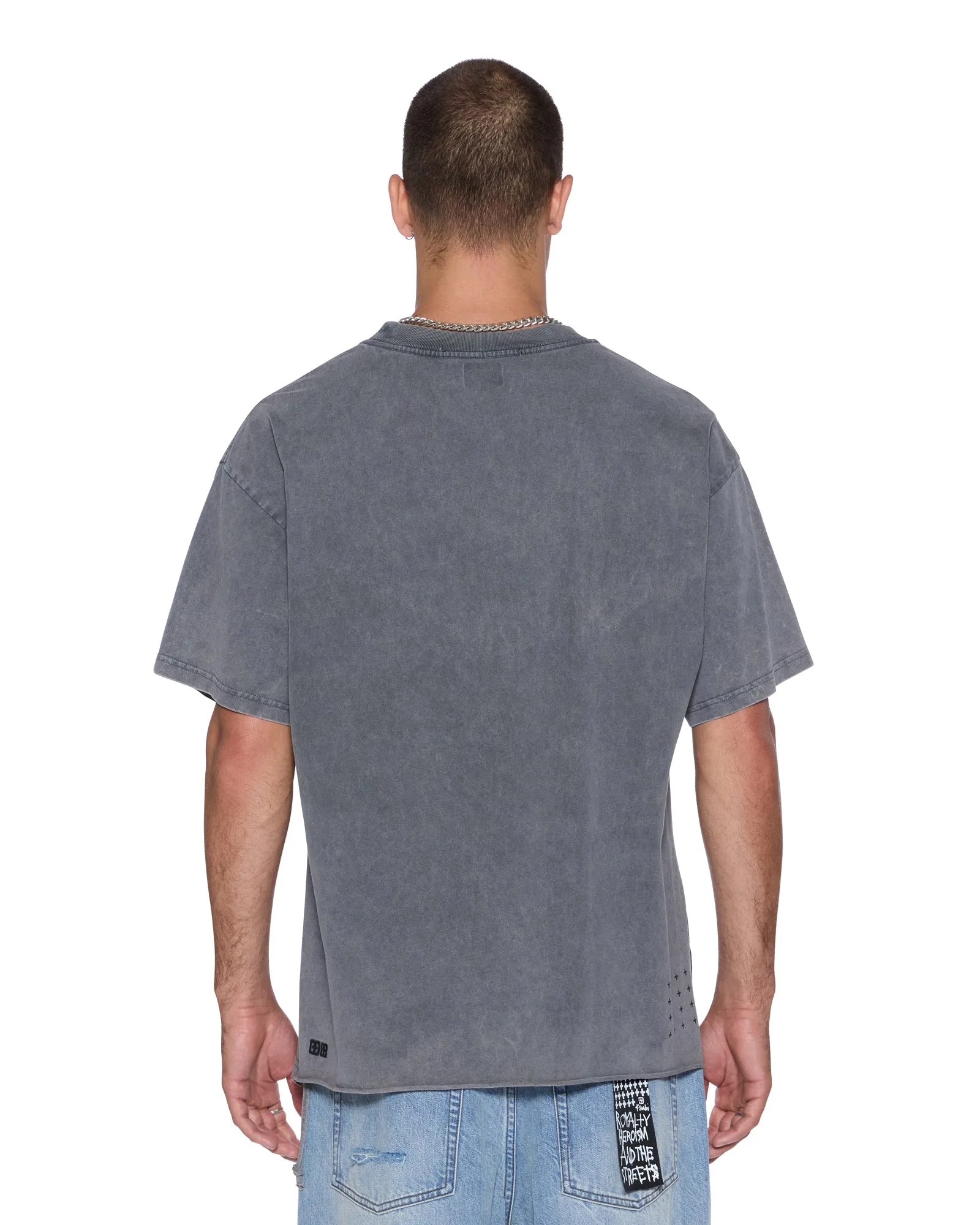 BLASTED EKCESS SS TEE RHINO