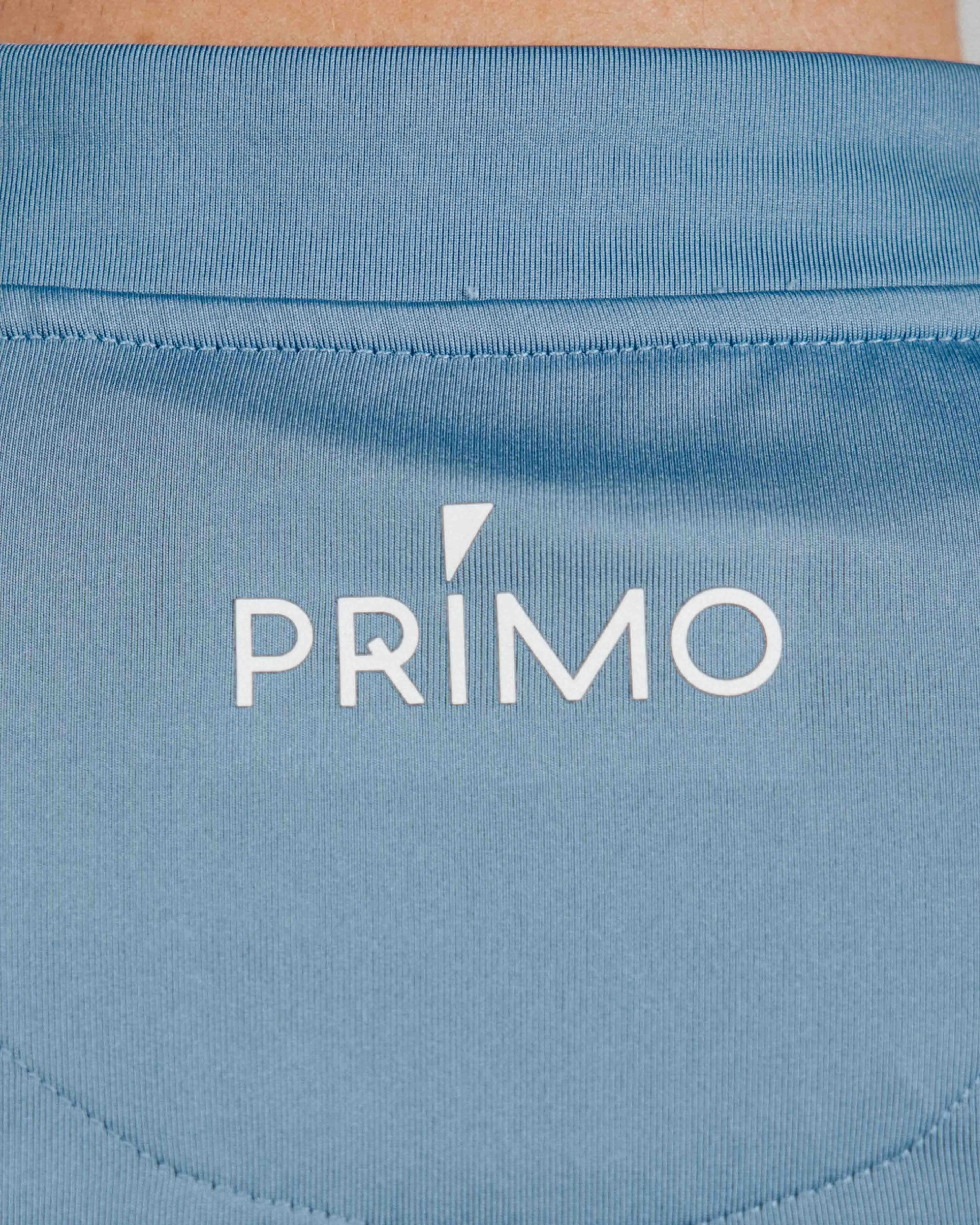 Blue Shadow Long Sleeve Blade Polo,Men Top