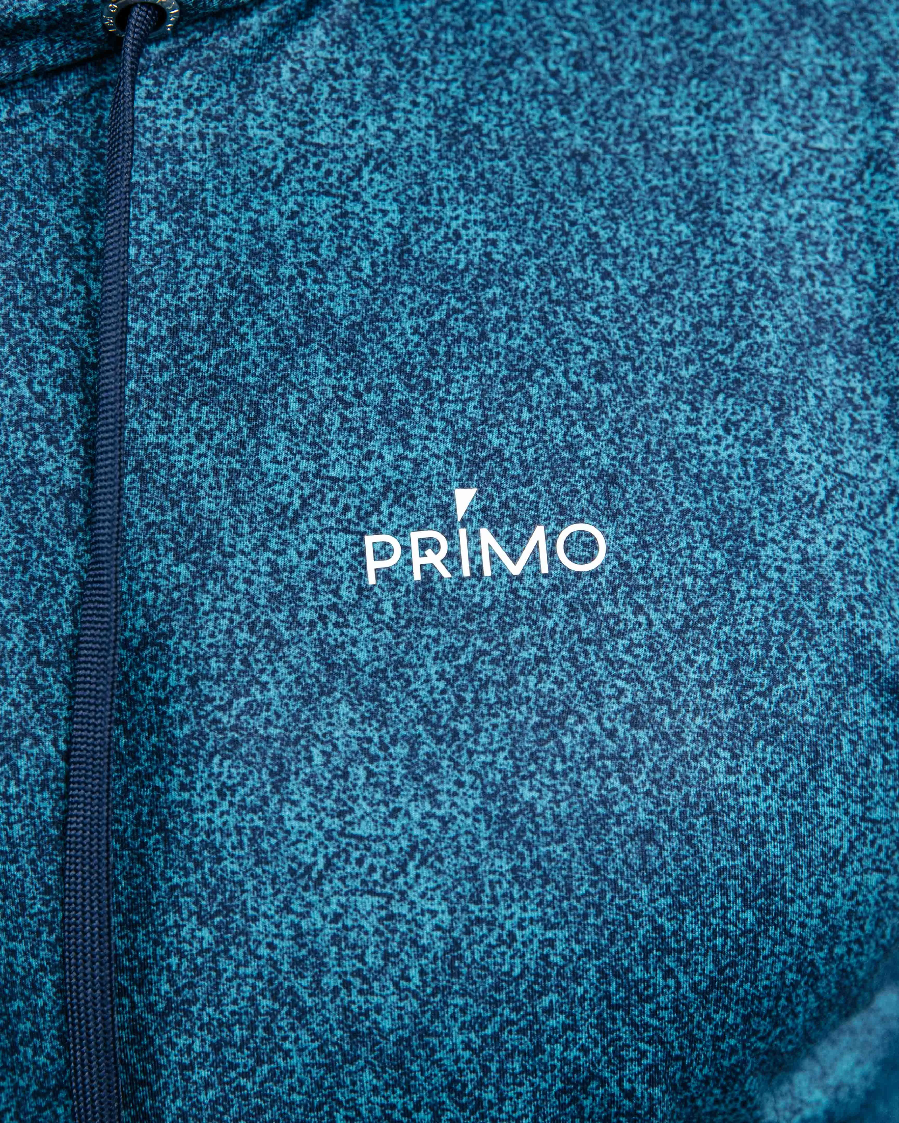 Blue Static Golf Hoodie,Men Top