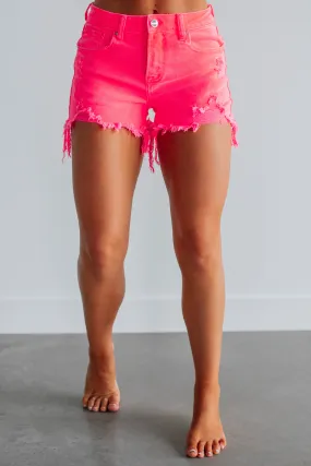 Charleigh Risen Shorts - Hot Pink
