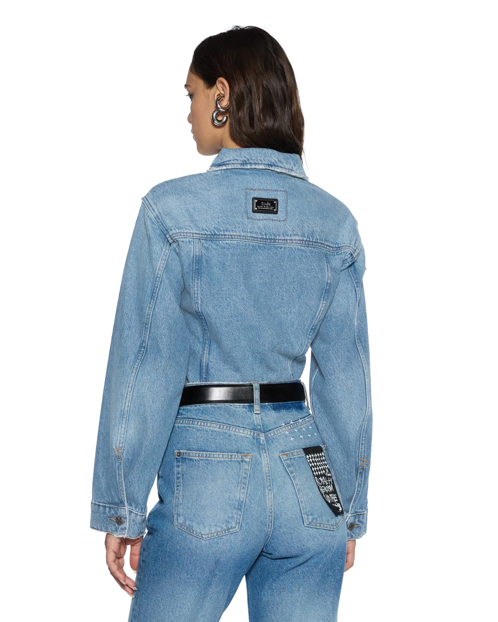 CINCHED JACKET CROP TRU VINTAGE