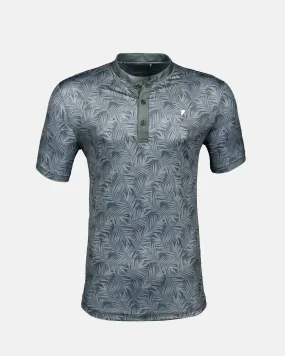 Dark Gray Islander Blade Polo,Men Top