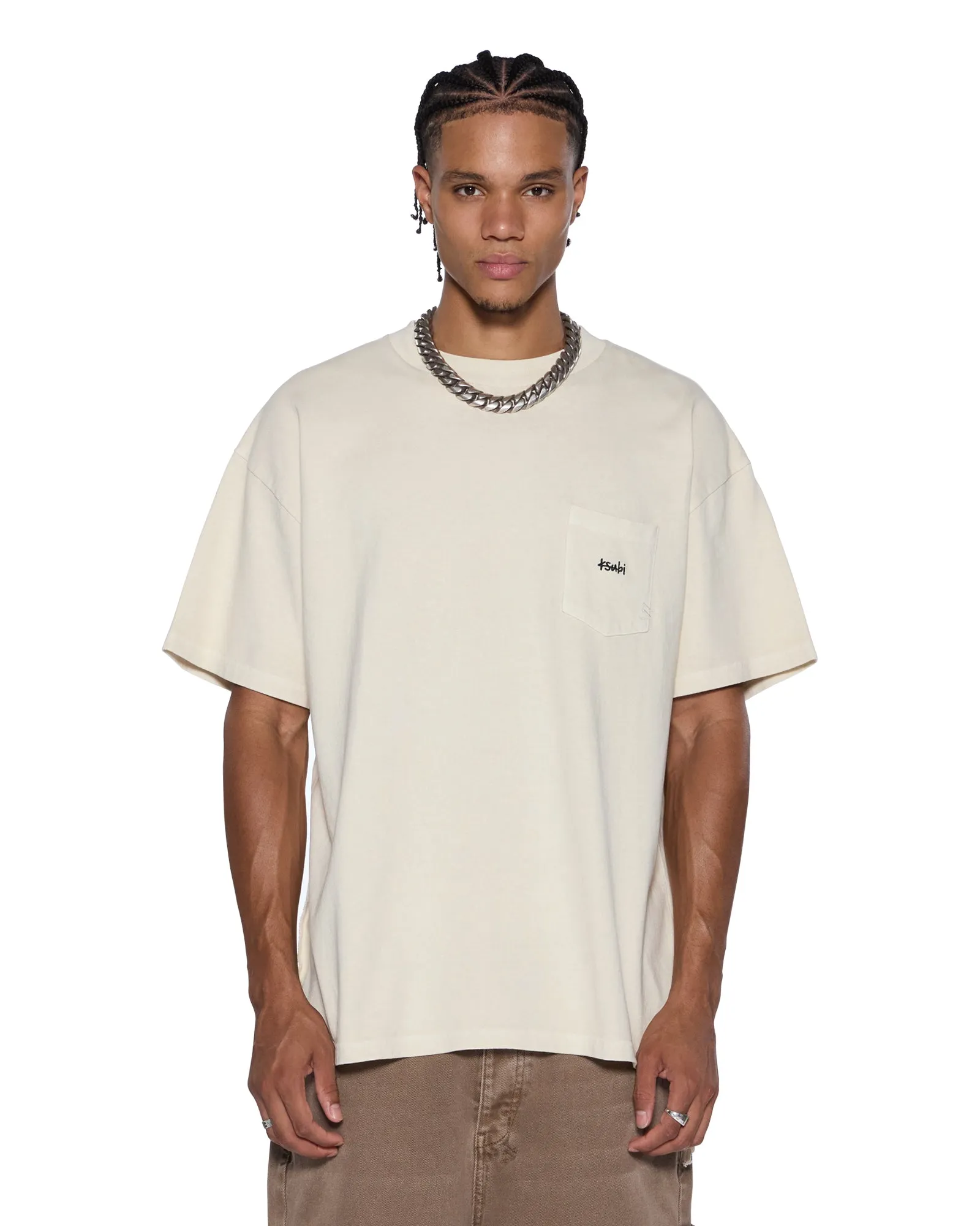 EST EKCESS POCKET SS TEE DESERT