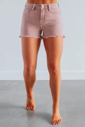 Gabby Risen Shorts - Mauve