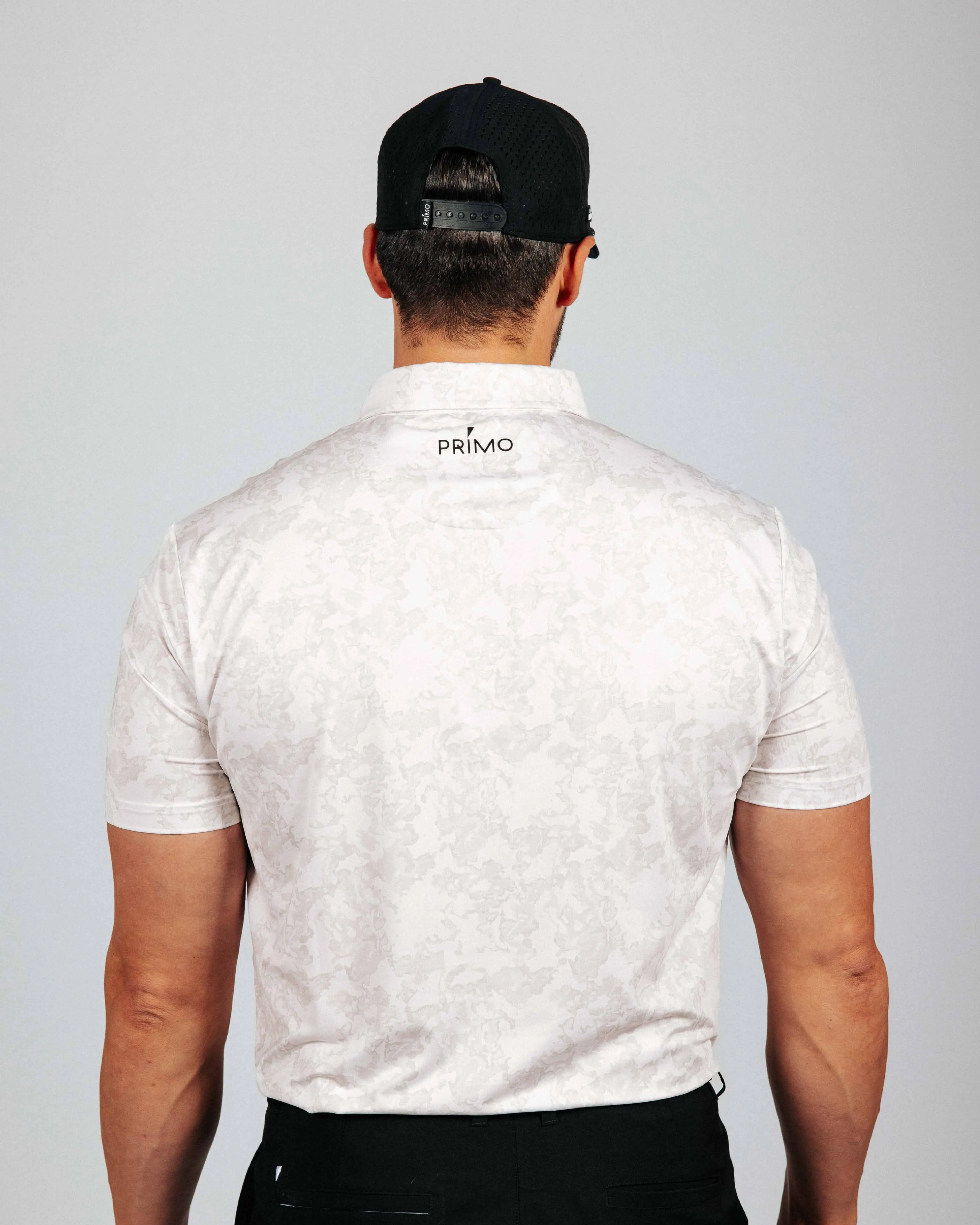 Gold Marble Classic Polo,Men Top