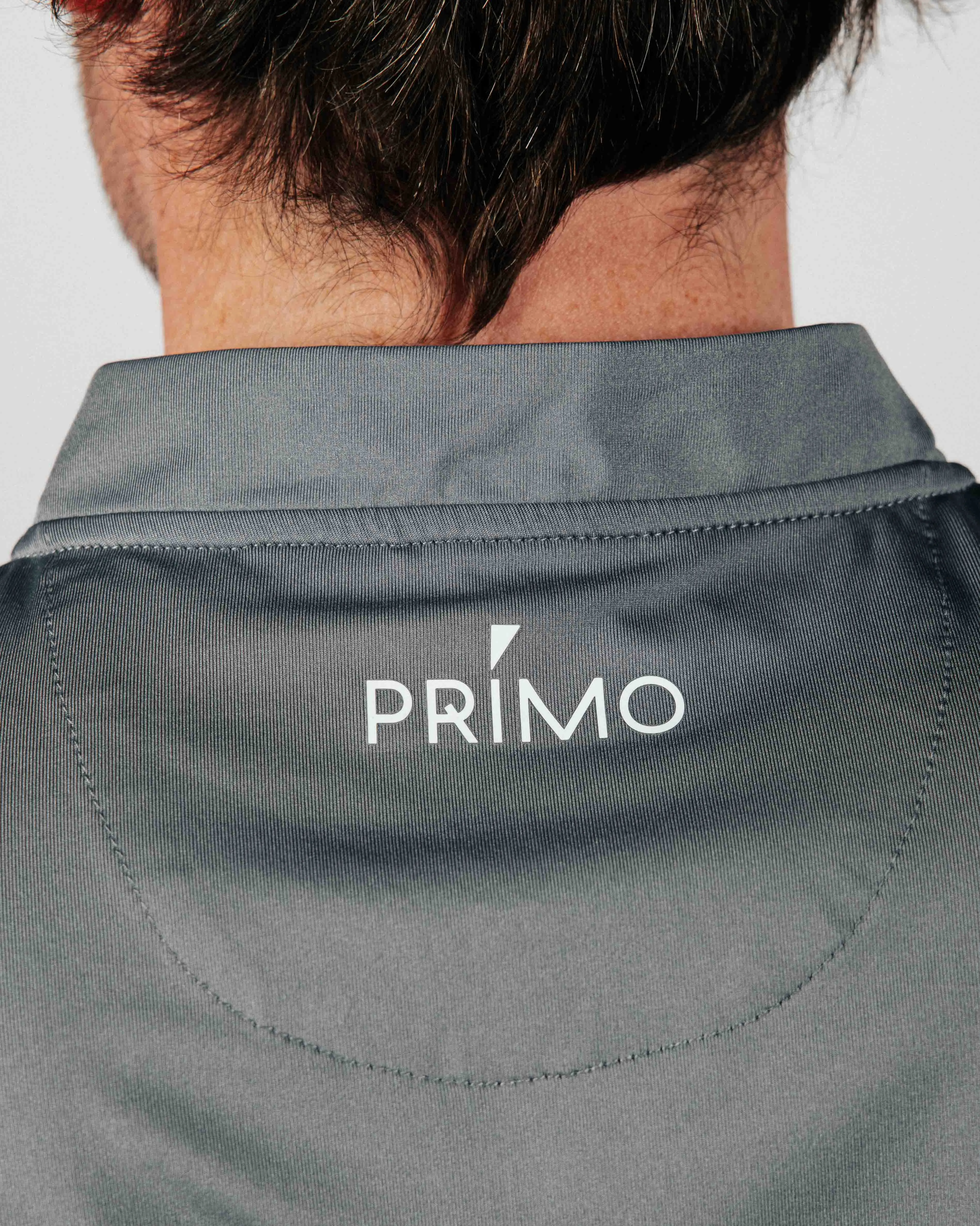 Gray Blade Polo,Men Top