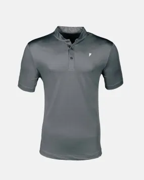 Gray Blade Polo,Men Top