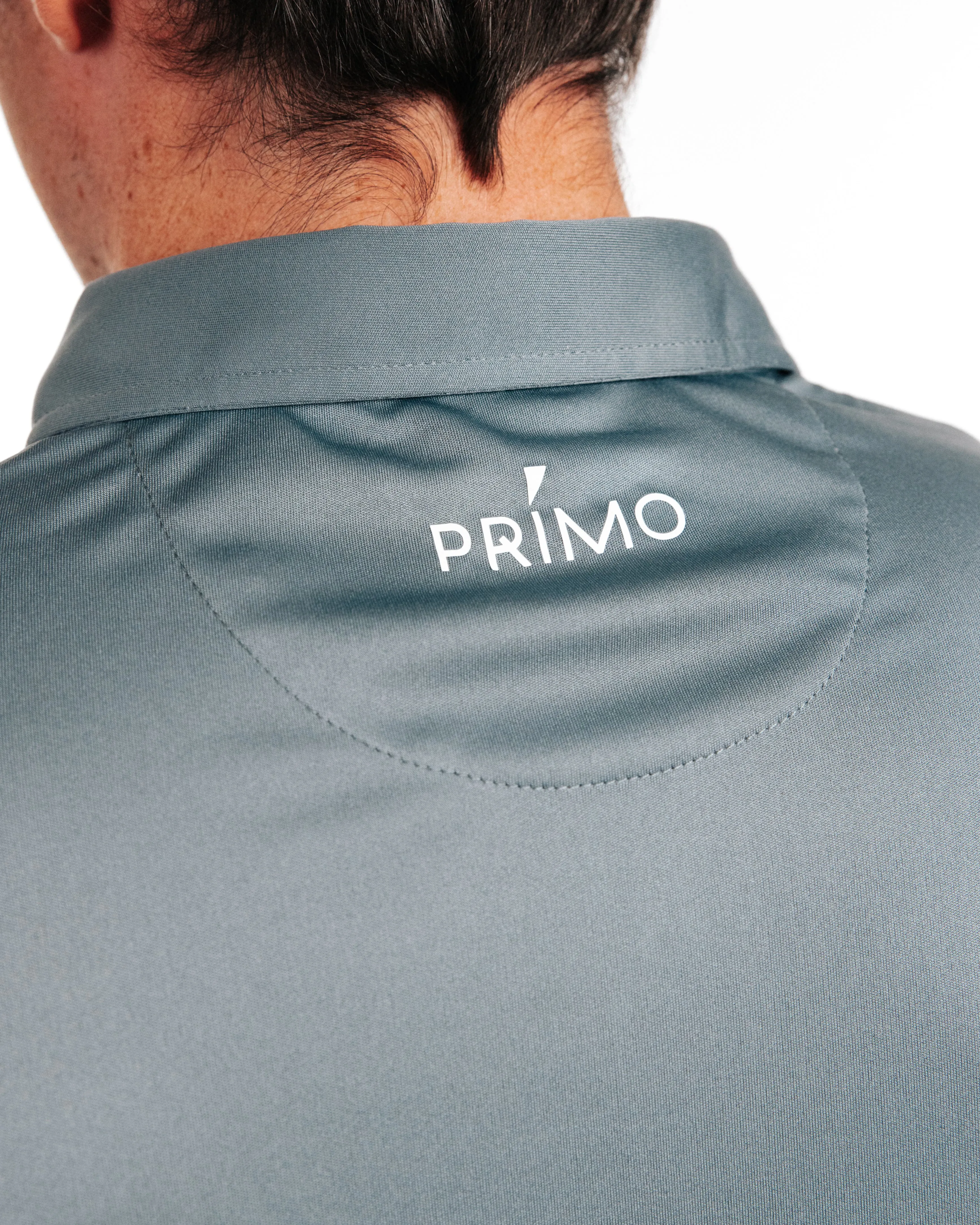 Gray Classic Polo,Men Top