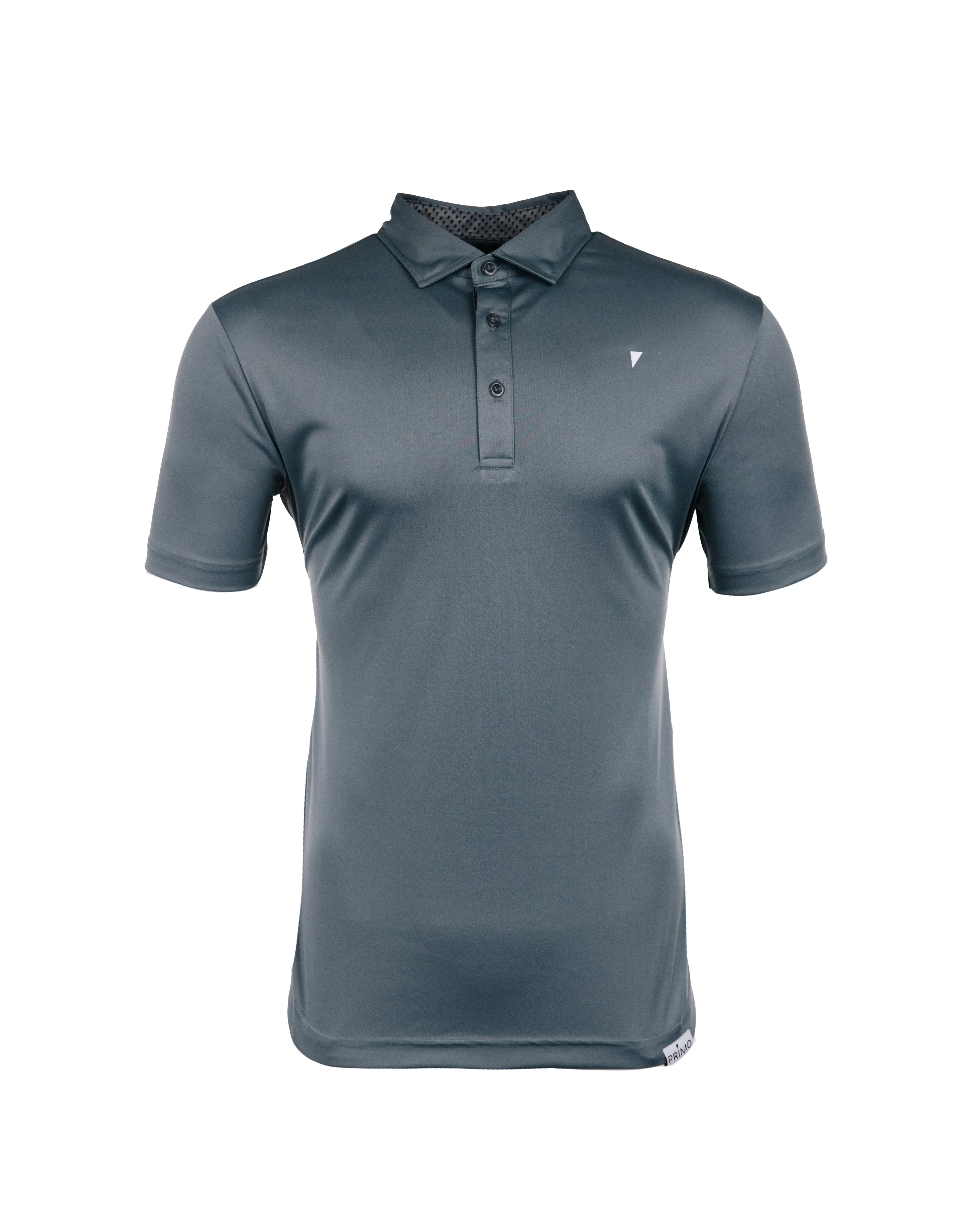 Gray Classic Polo,Men Top