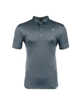 Gray Classic Polo,Men Top