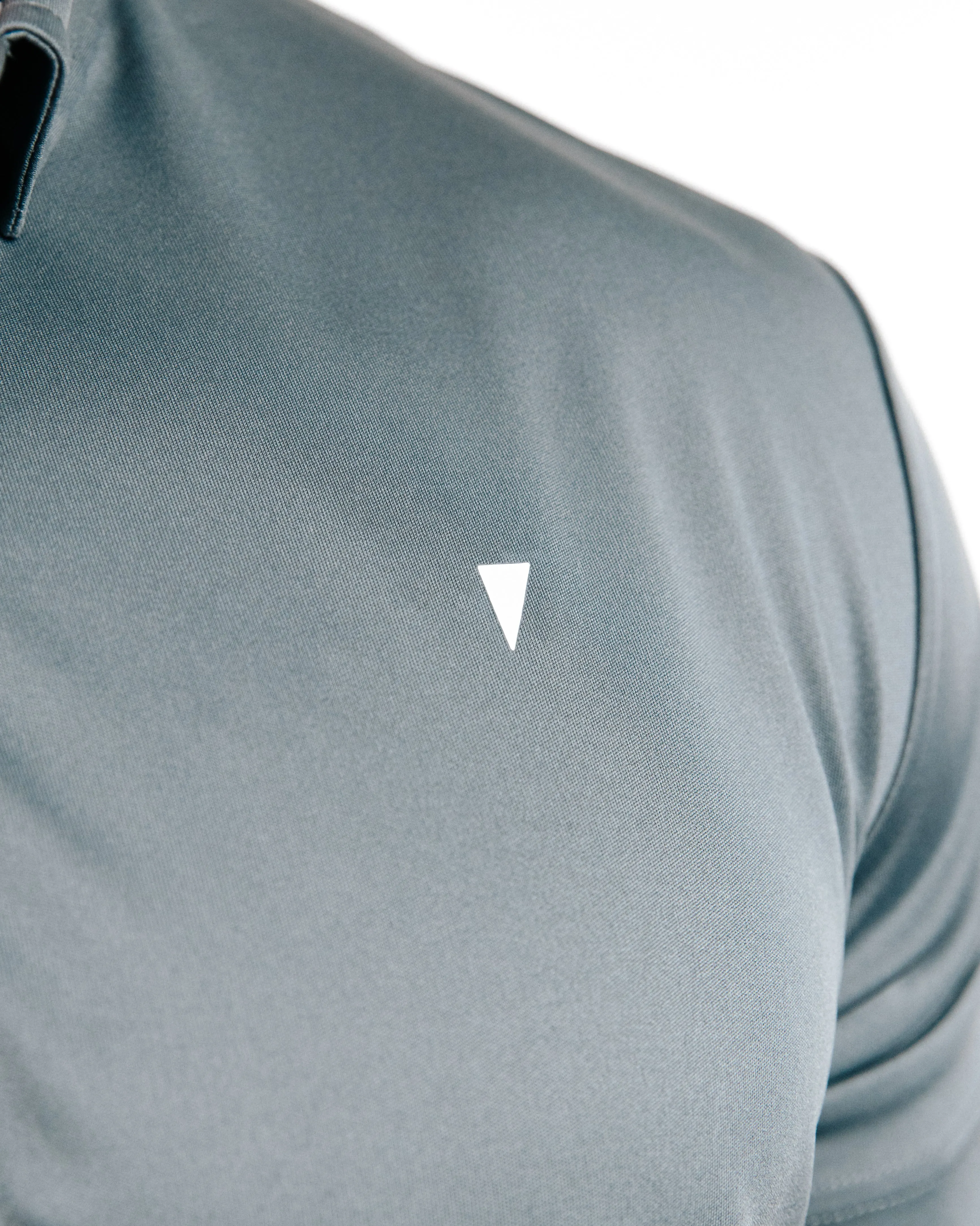 Gray Classic Polo,Men Top