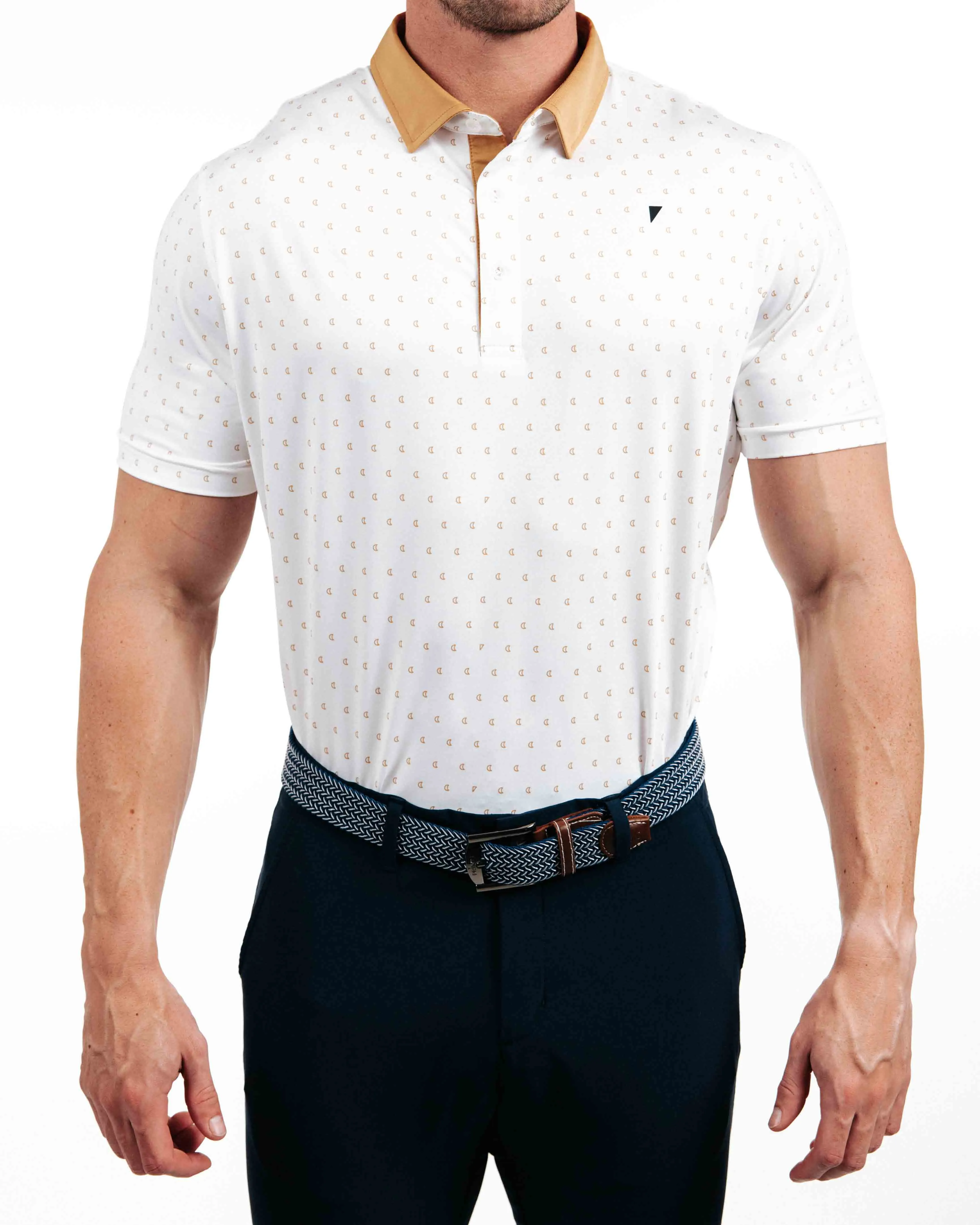 Half Moon Classic Polo,Men Top
