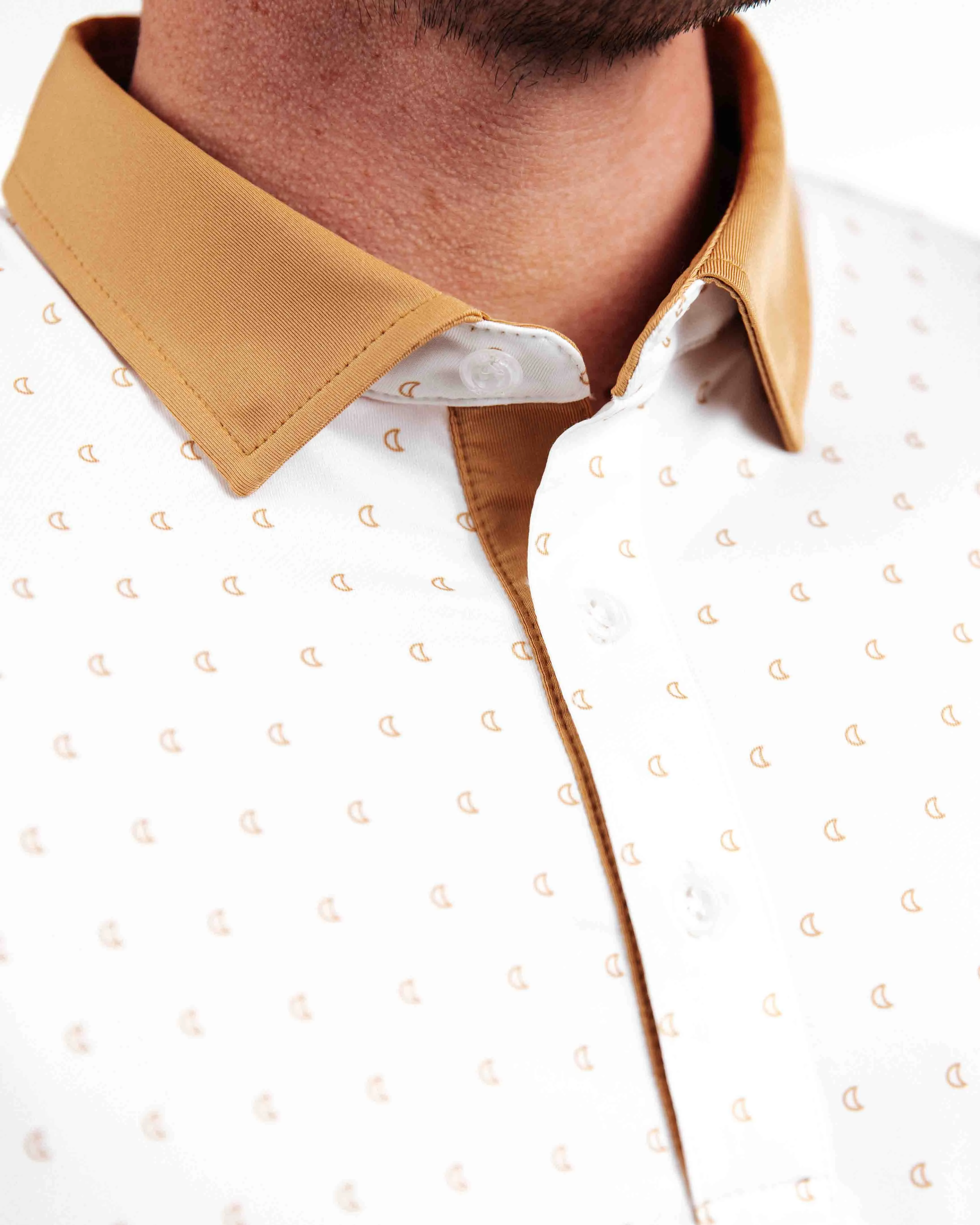 Half Moon Classic Polo,Men Top