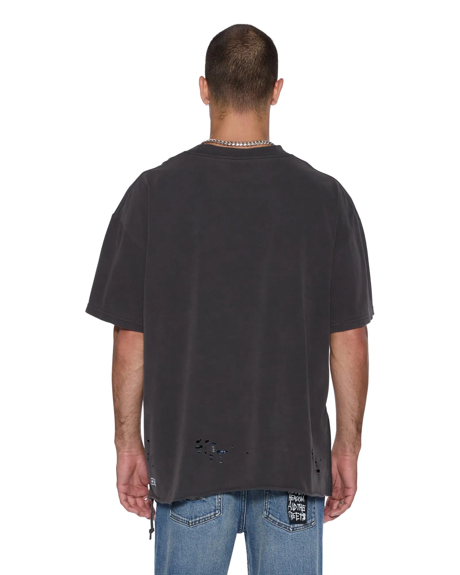 HENDRIX EKCESS SS TEE OLD BLACK