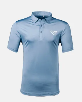 HyFlyers Shadow Blue Polo,Men Top