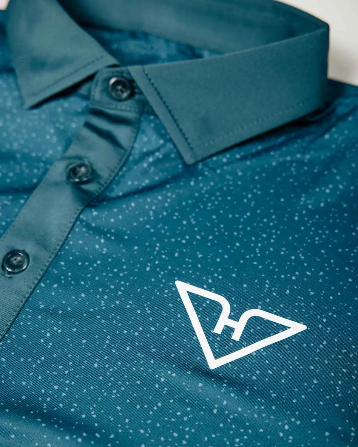 HyFlyers Slate Flecks Polo,Men Top
