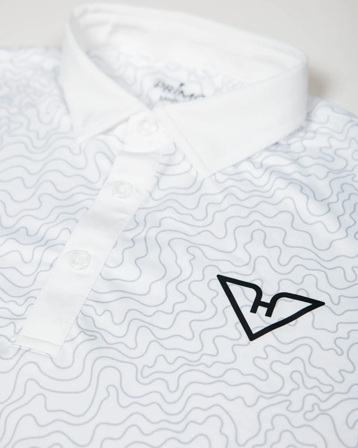 HyFlyers White Topo Polo,Men Top