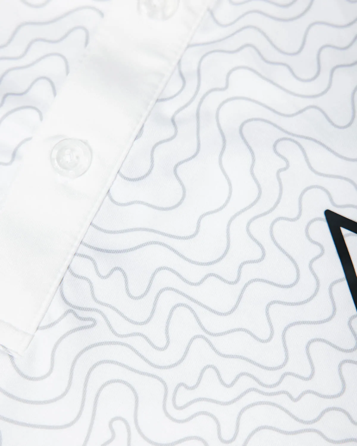 HyFlyers White Topo Polo,Men Top