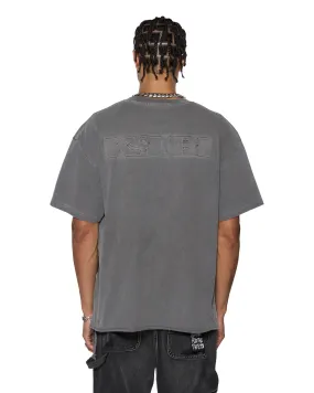 INTRUDER EKCESS SS TEE CHARCOAL