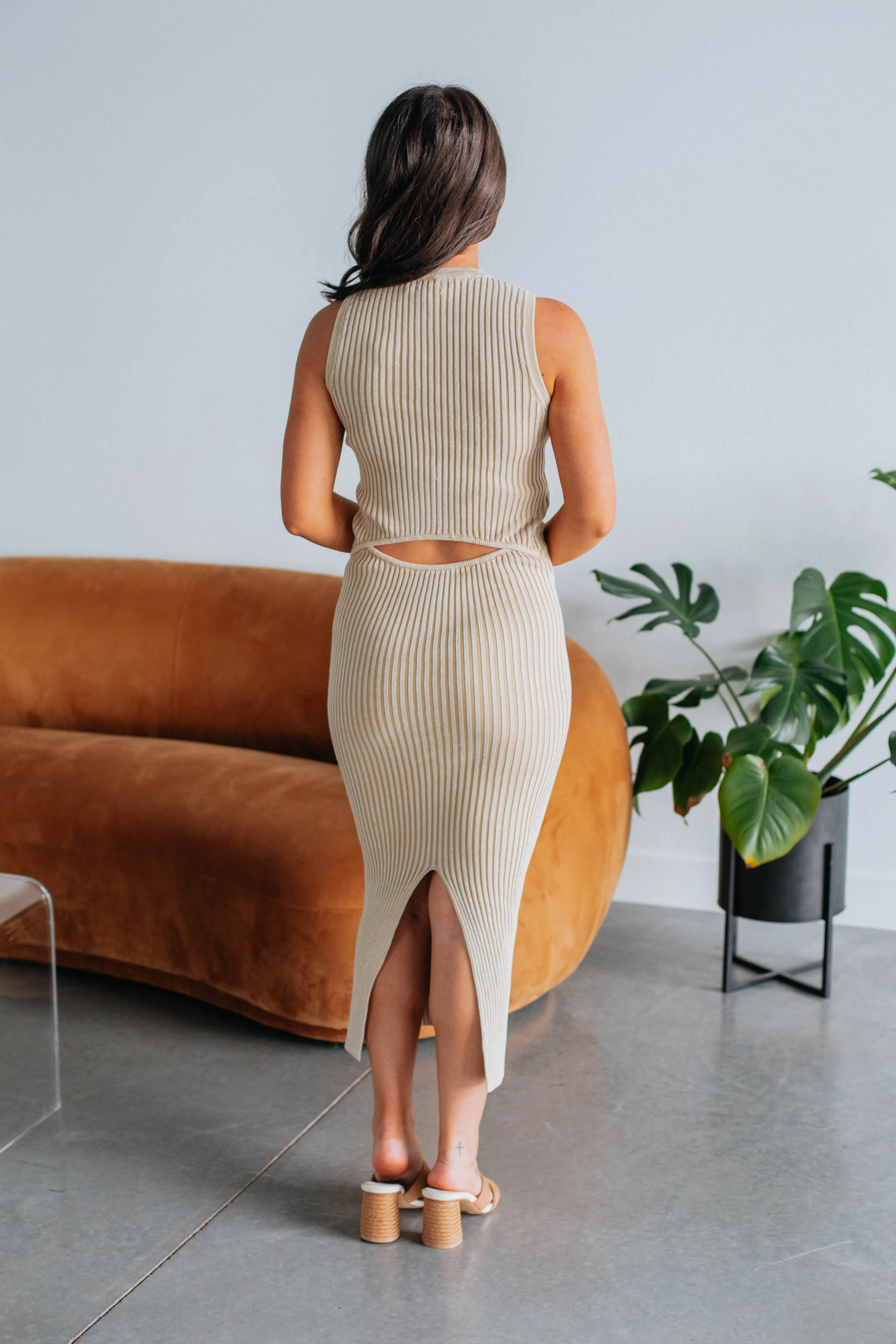 Kace Maxi Dress - Beige