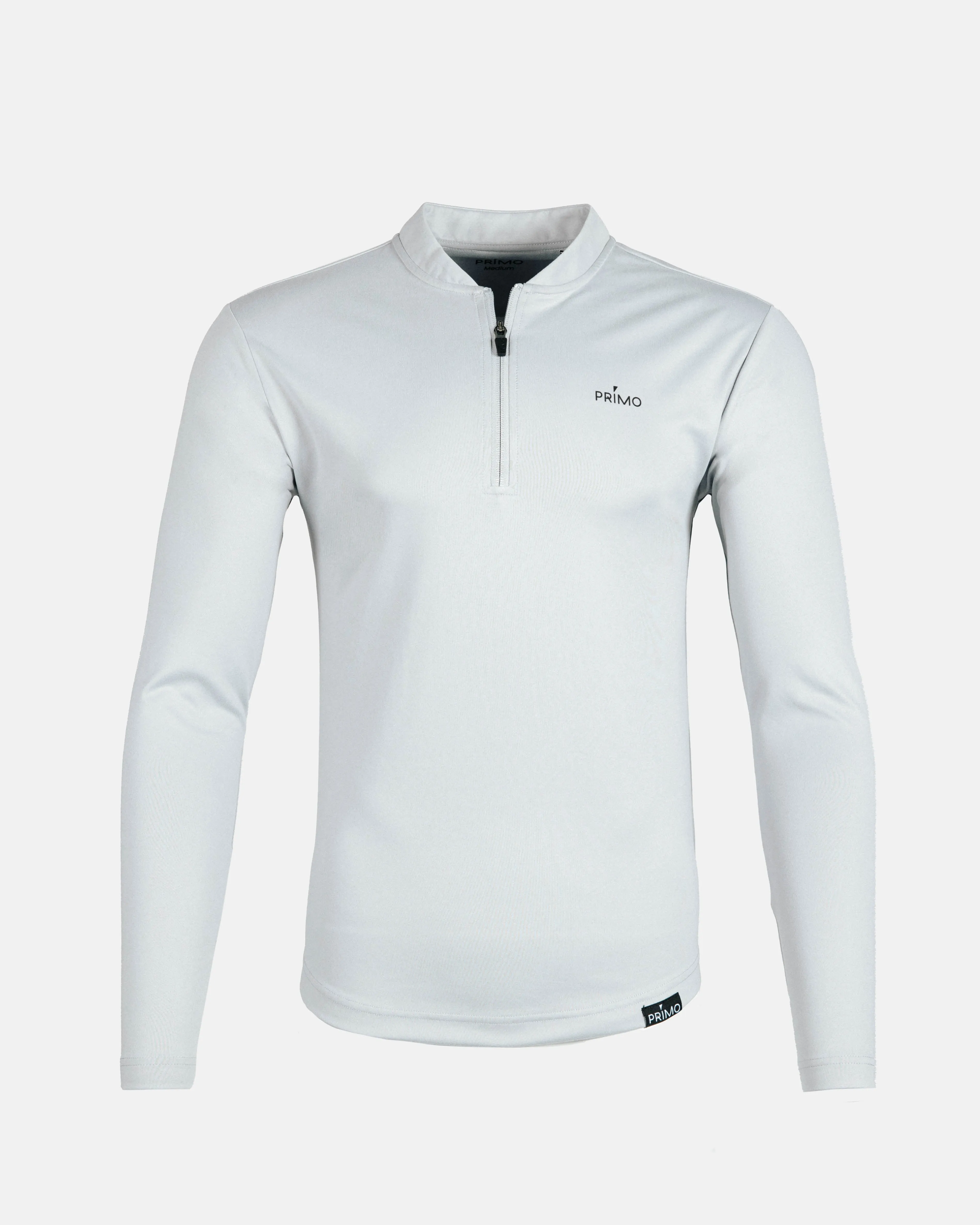 Light Gray Blade Quarter Zip,Men Top