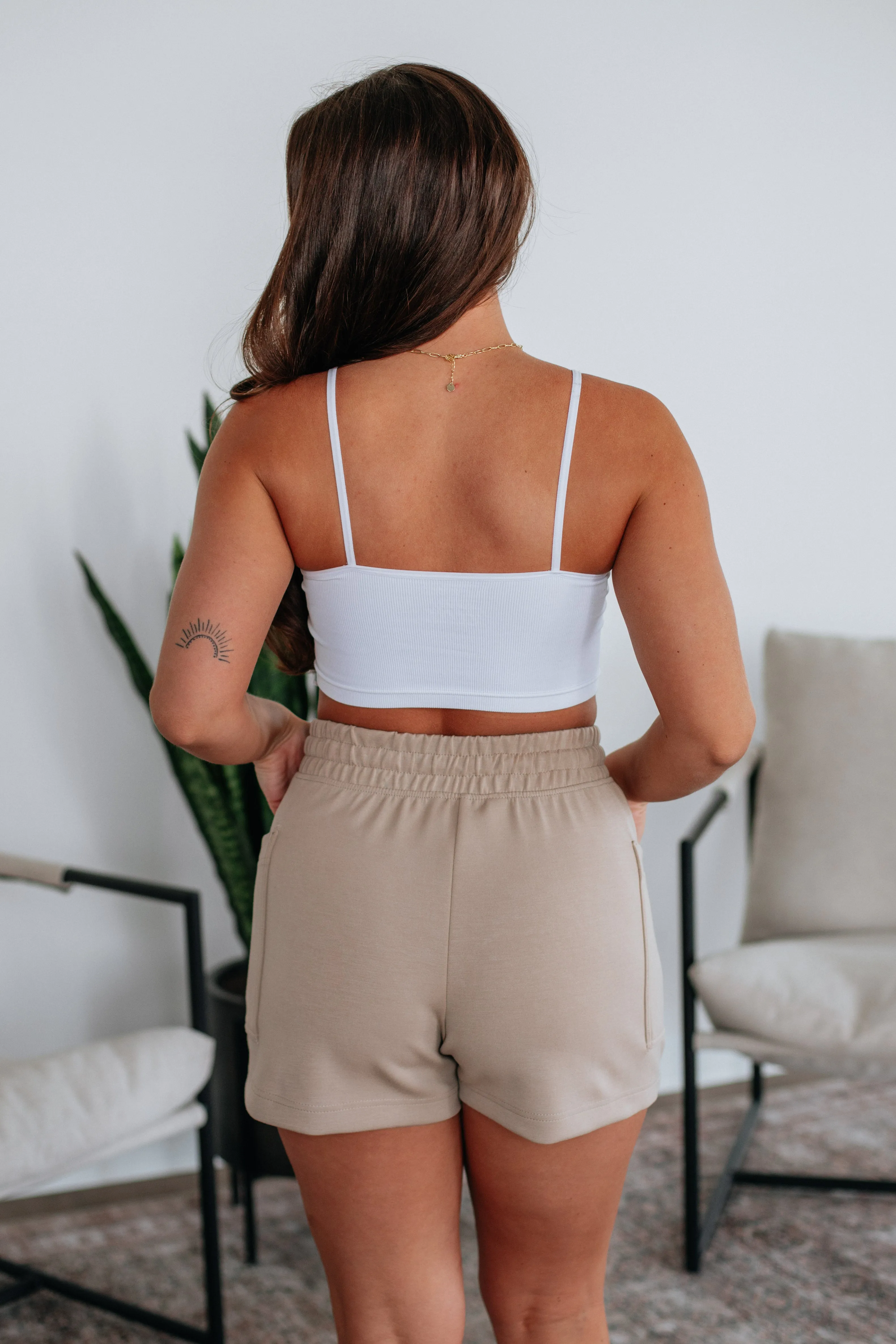Lio Lounge Shorts - Taupe