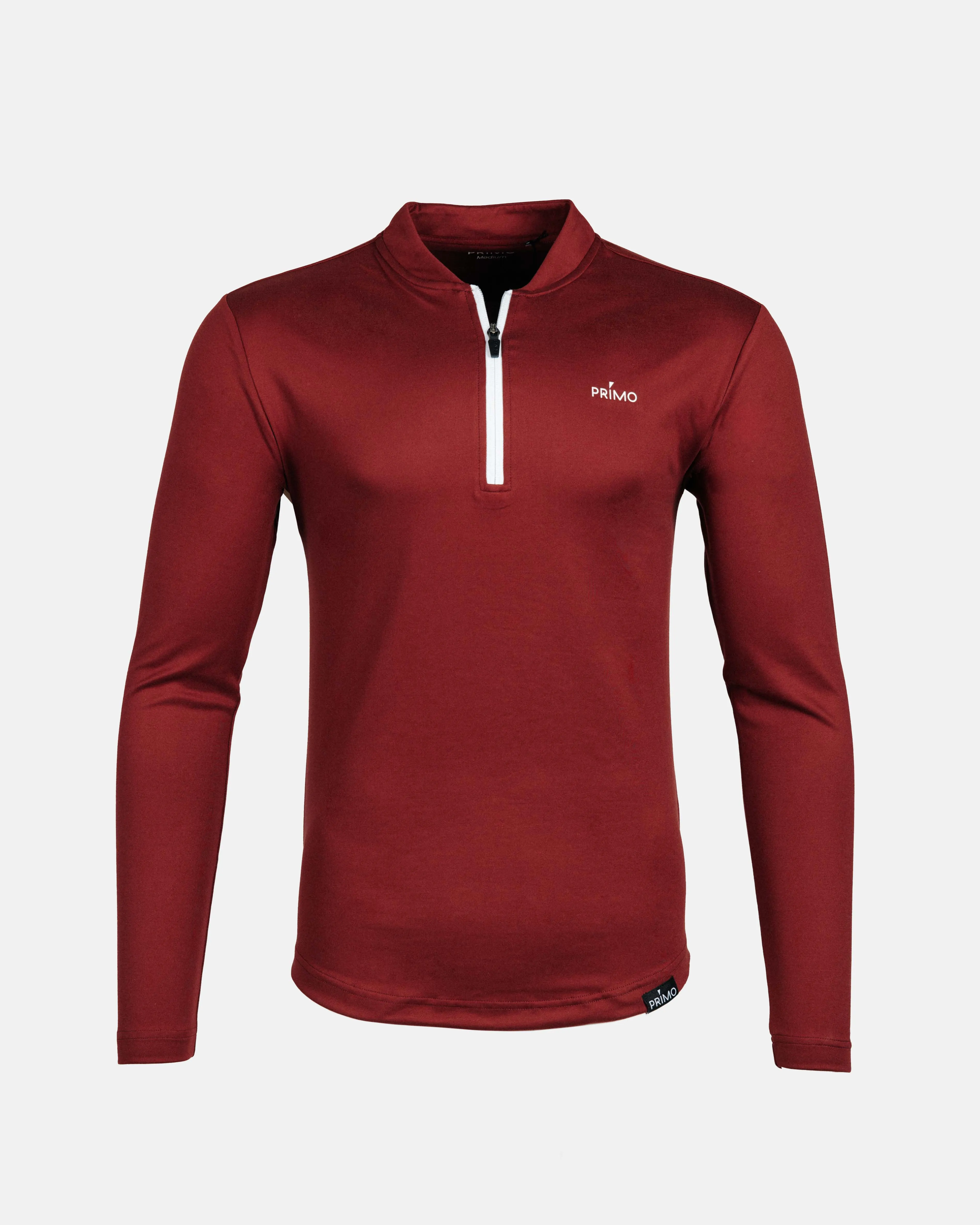 Maroon Blade Quarter Zip,Men Top