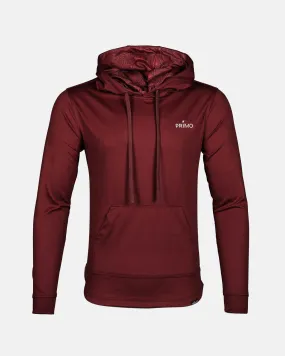 Maroon Ocean Spray Golf Hoodie,Men Top