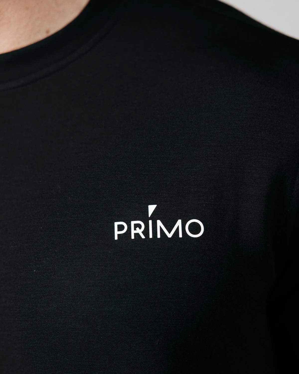 Men's Black Golf Crew Neck,Men Top