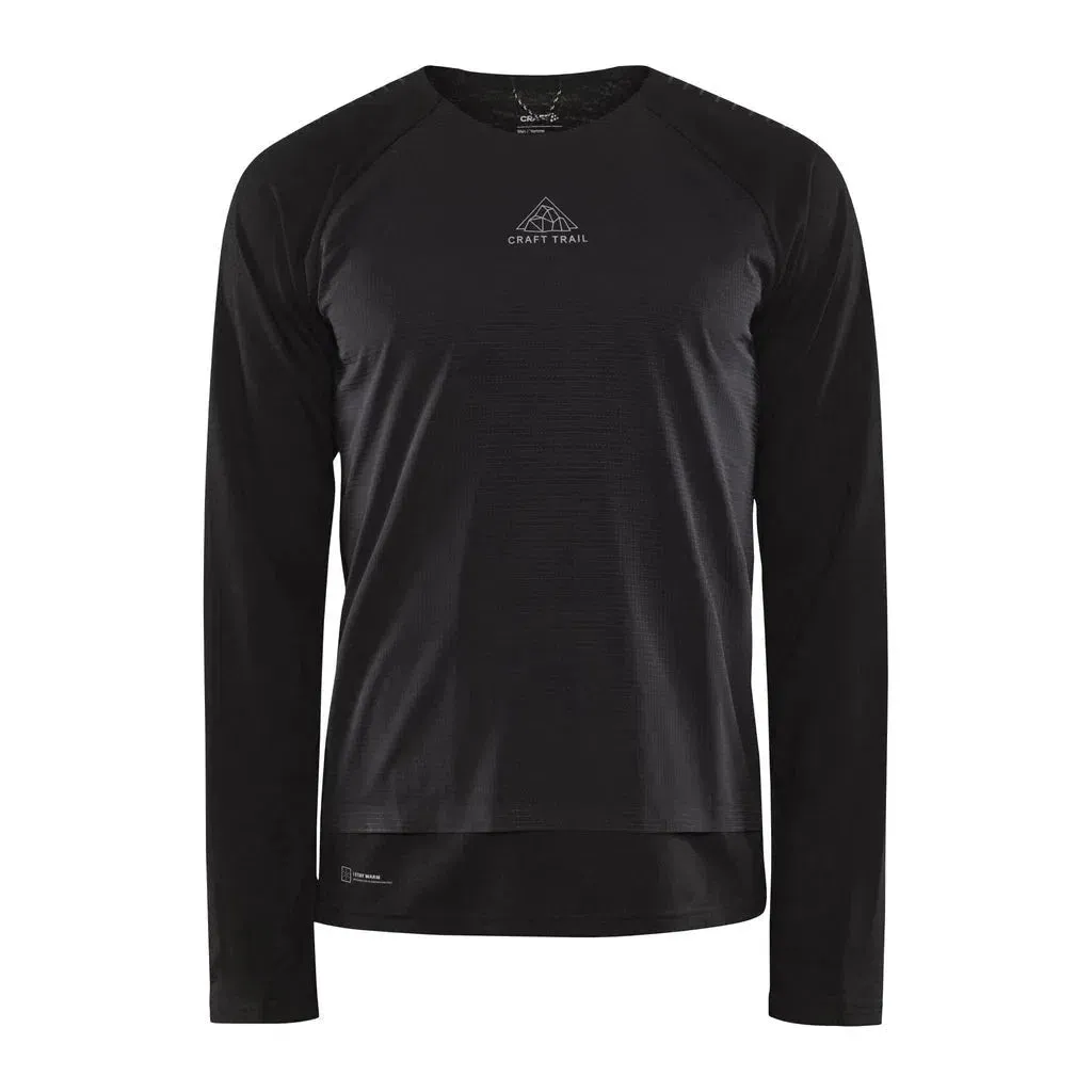 Men's Craft ADV Trail Wool Wind LS Tee,Sale