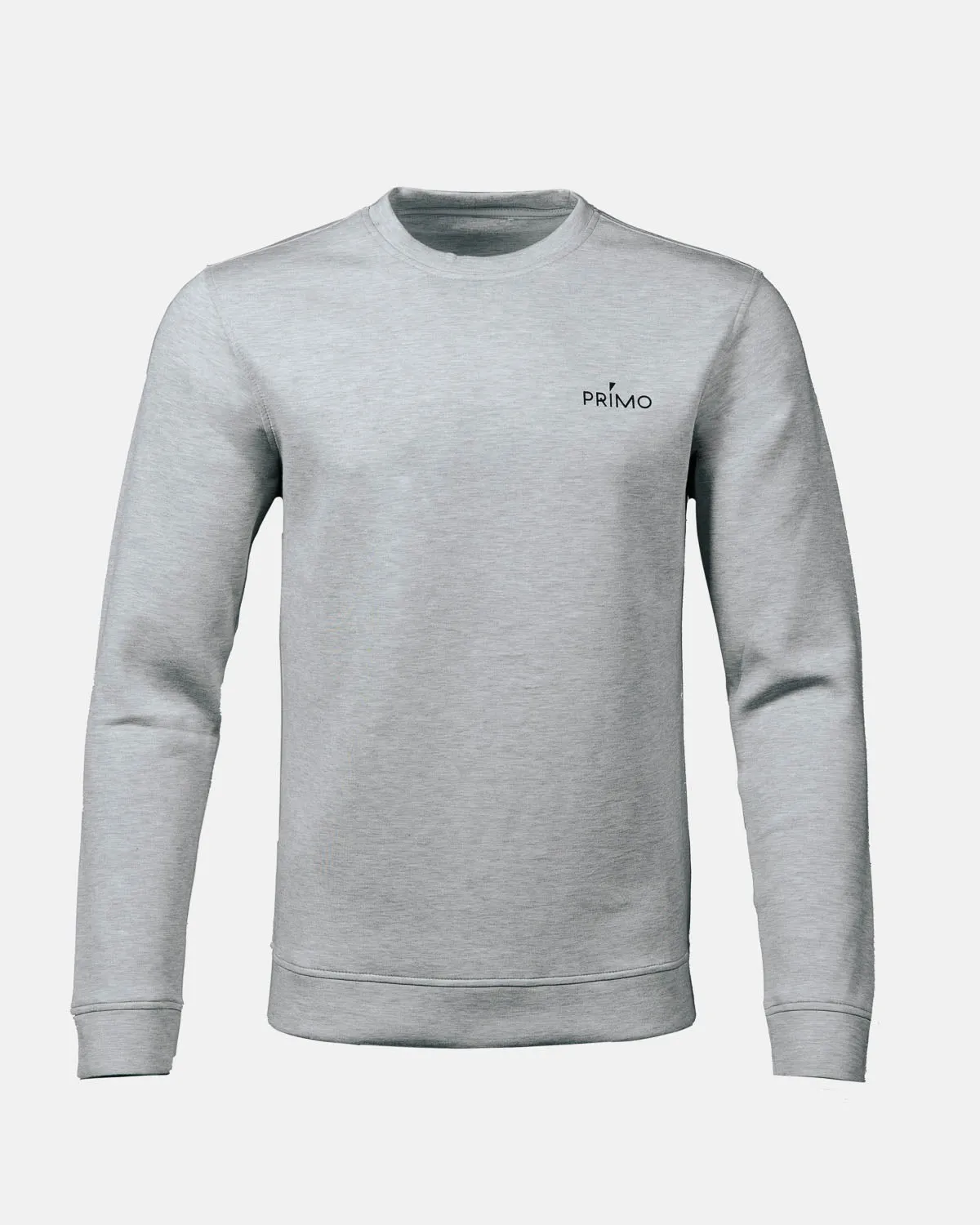 Men's Heather Gray Golf Crew Neck,Men Top