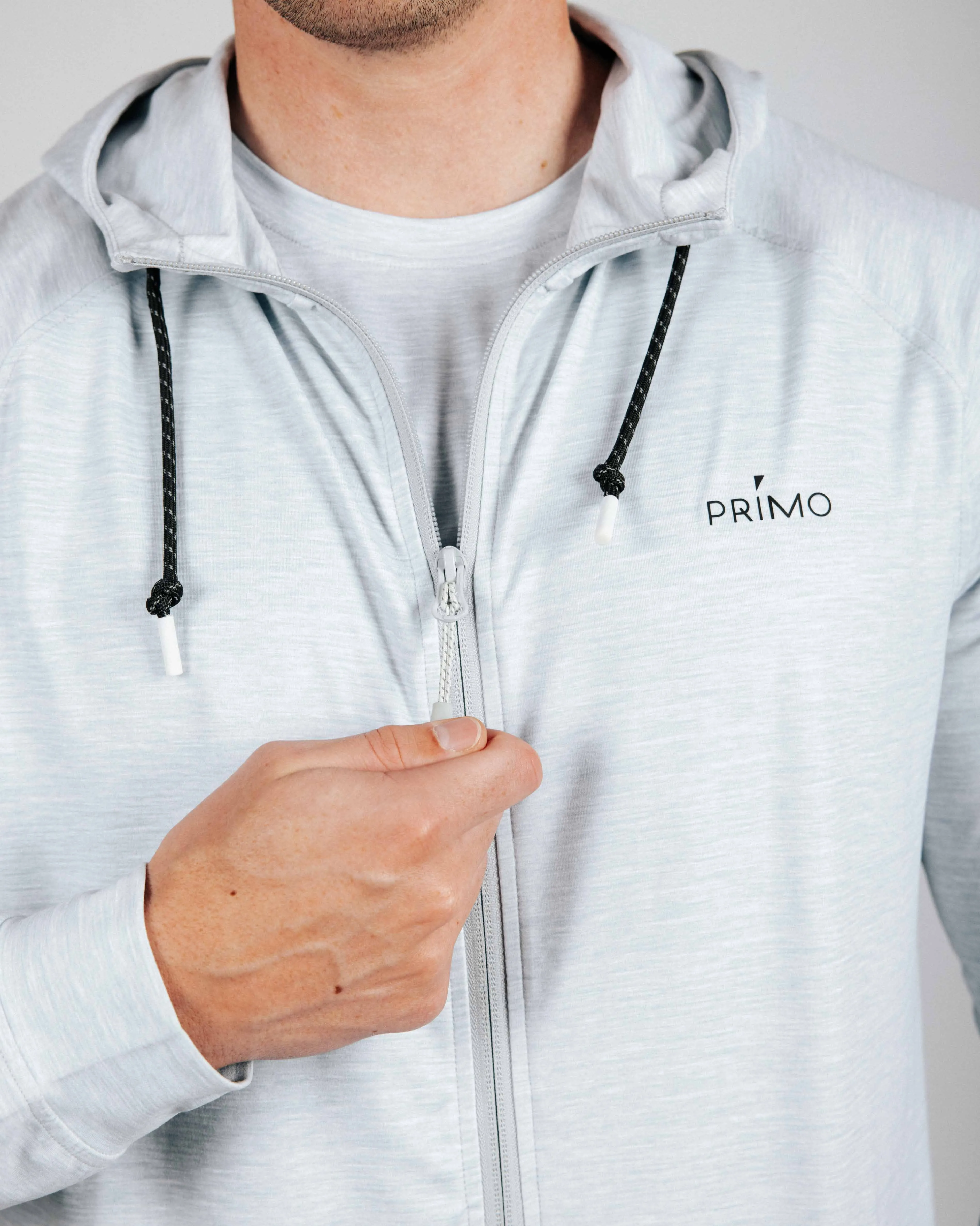 Men's Light Gray Active Jacket,Men Top