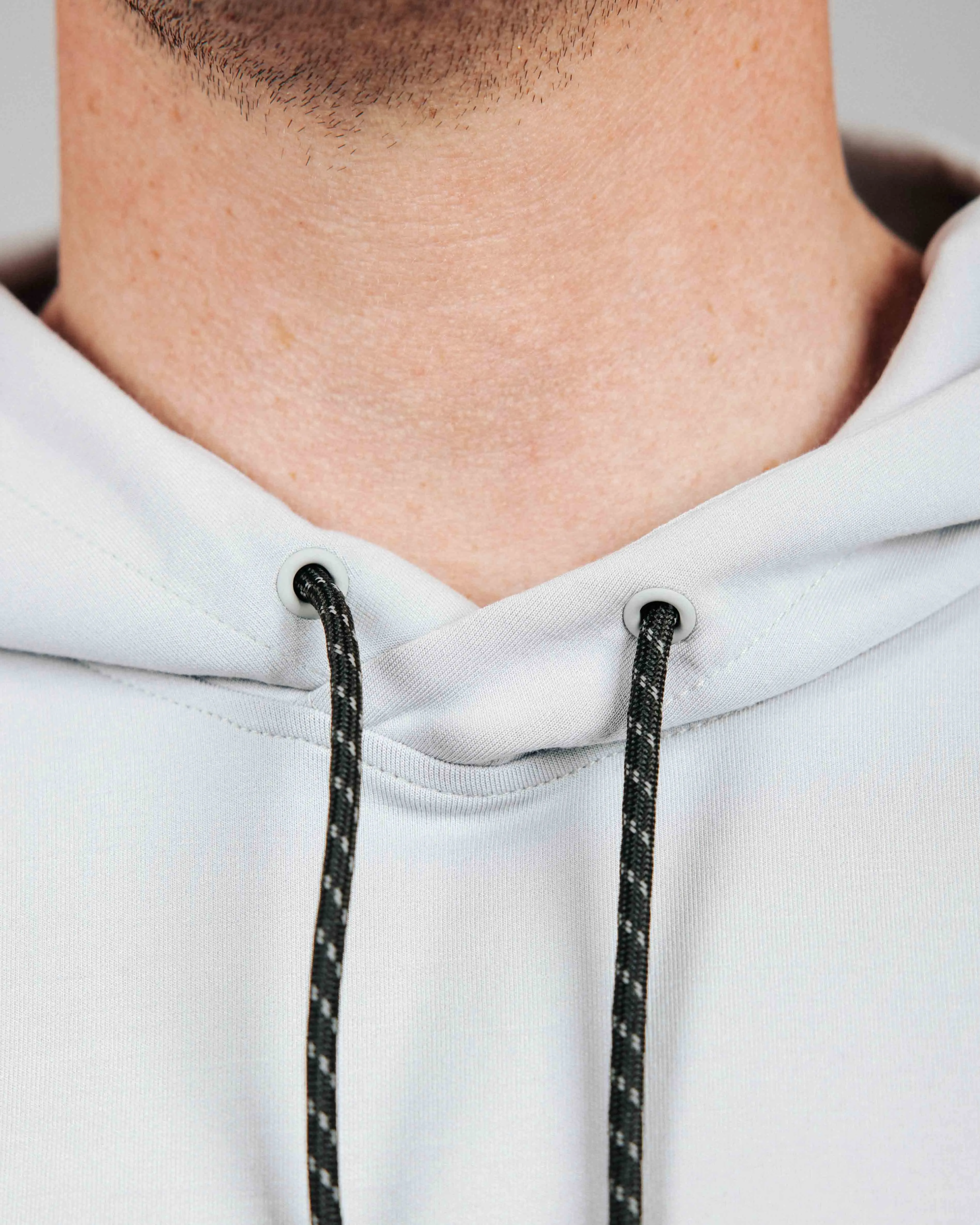 Men's Light Gray Recovery Hoodie,Men Top